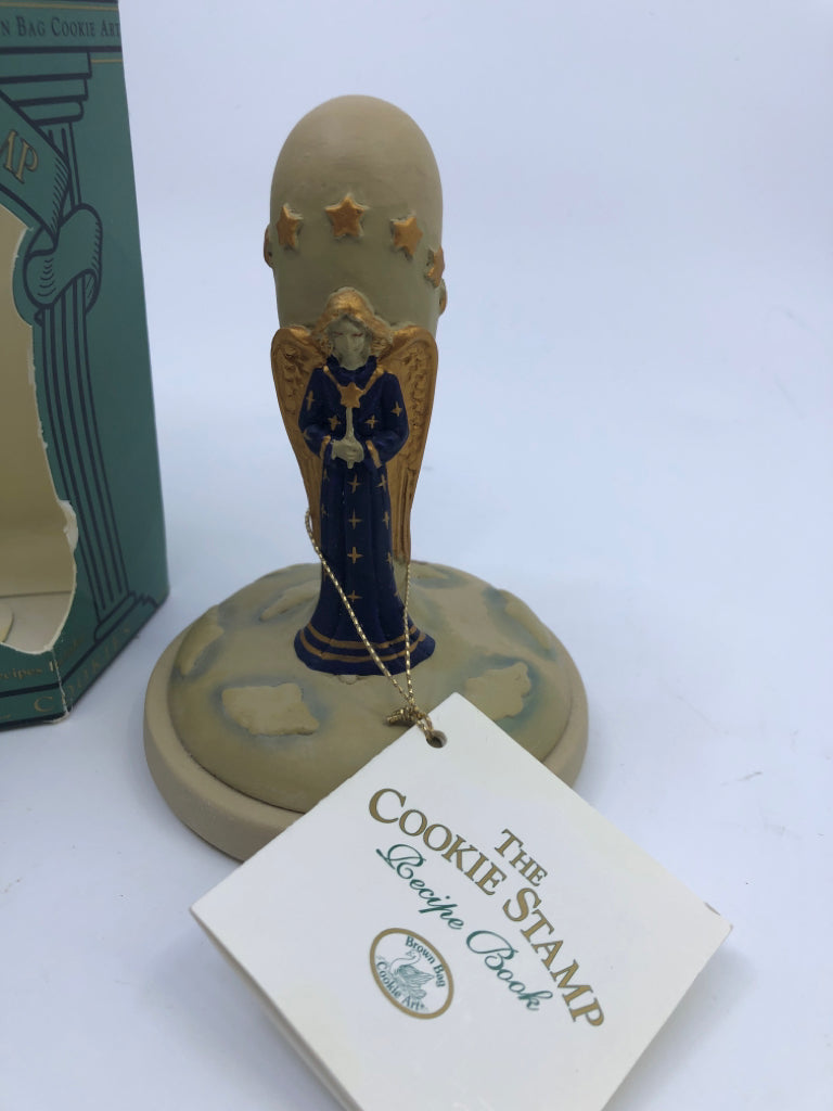 BLUE ANGEL COOKIE STAMP.