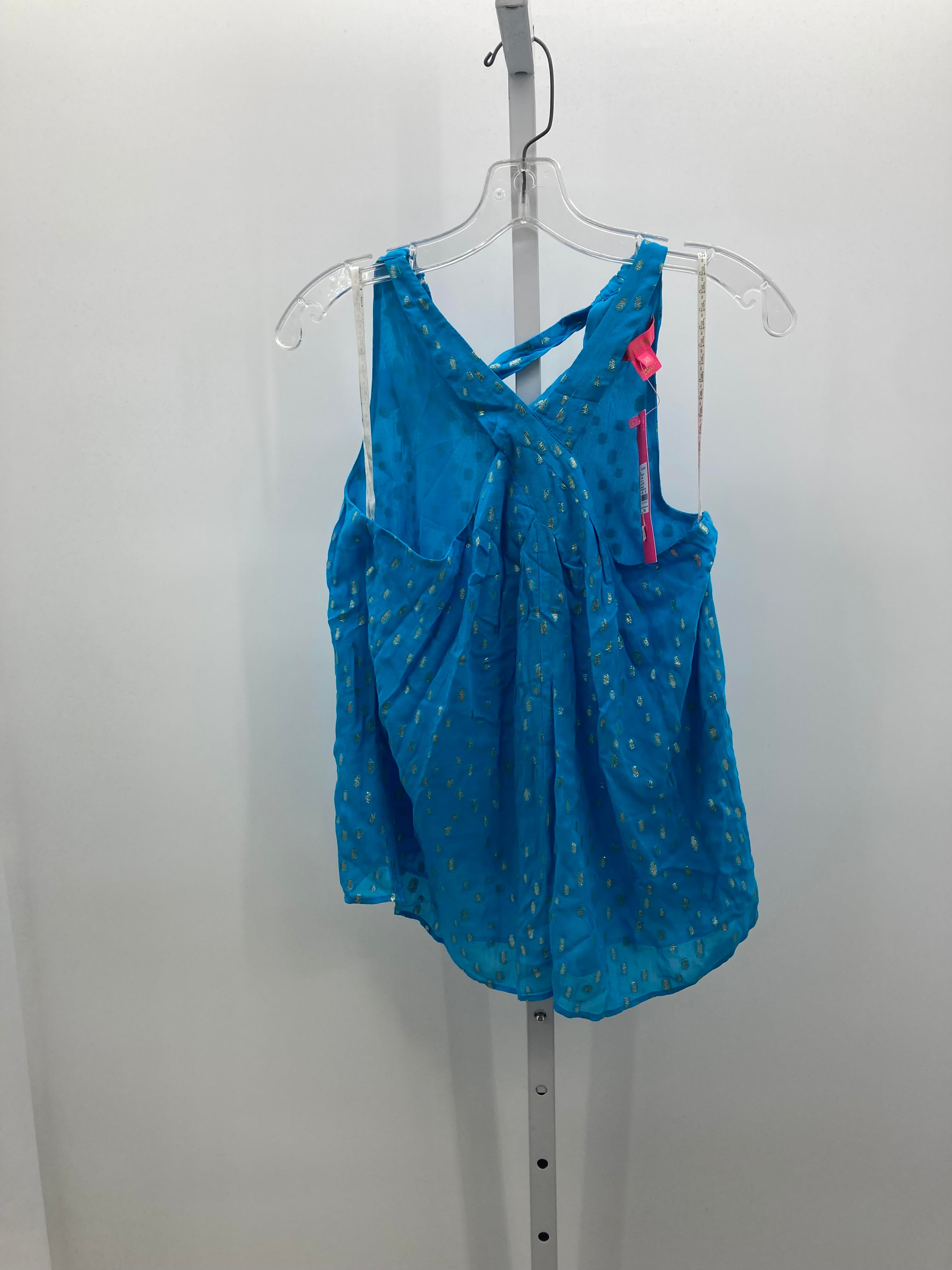 Lilly Pulitzer Size X Small Misses Sleeveless Shirt