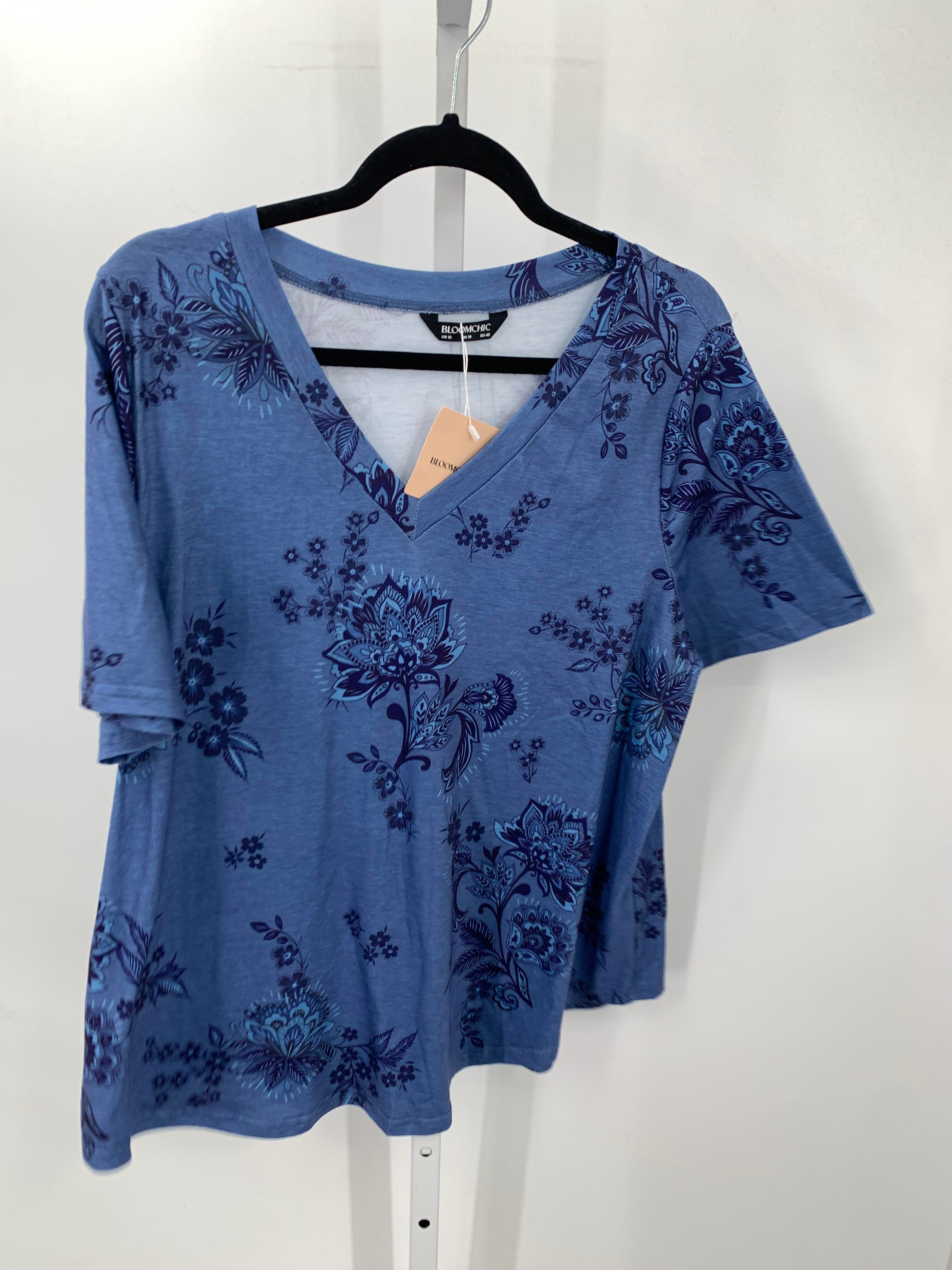 Size 12 Misses Short Sleeve Shirt