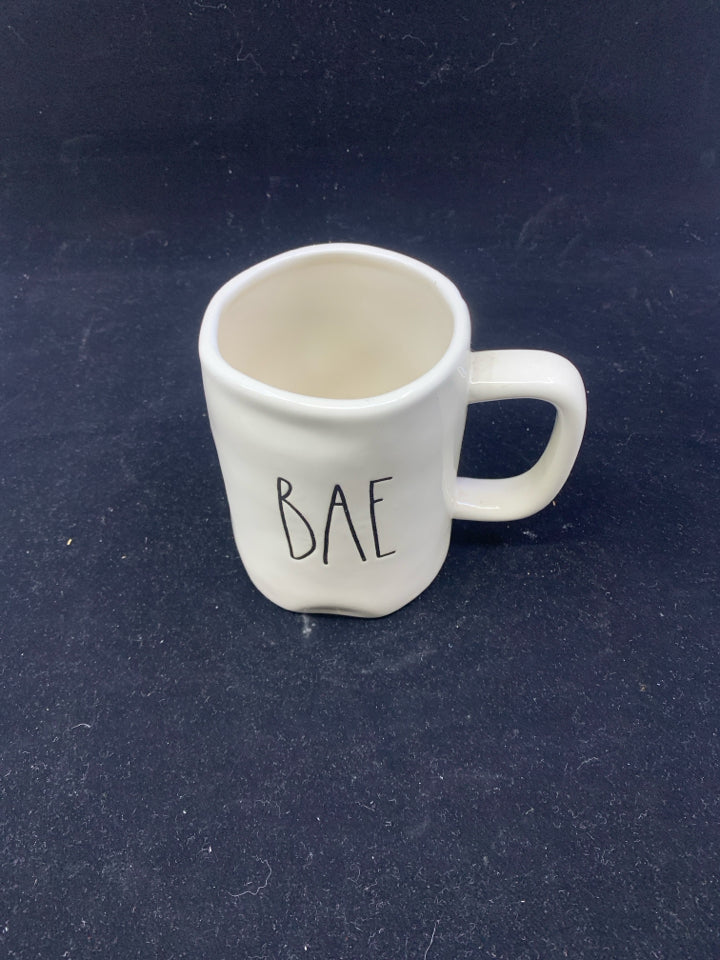 RAE DUNN "BAE" MUG.