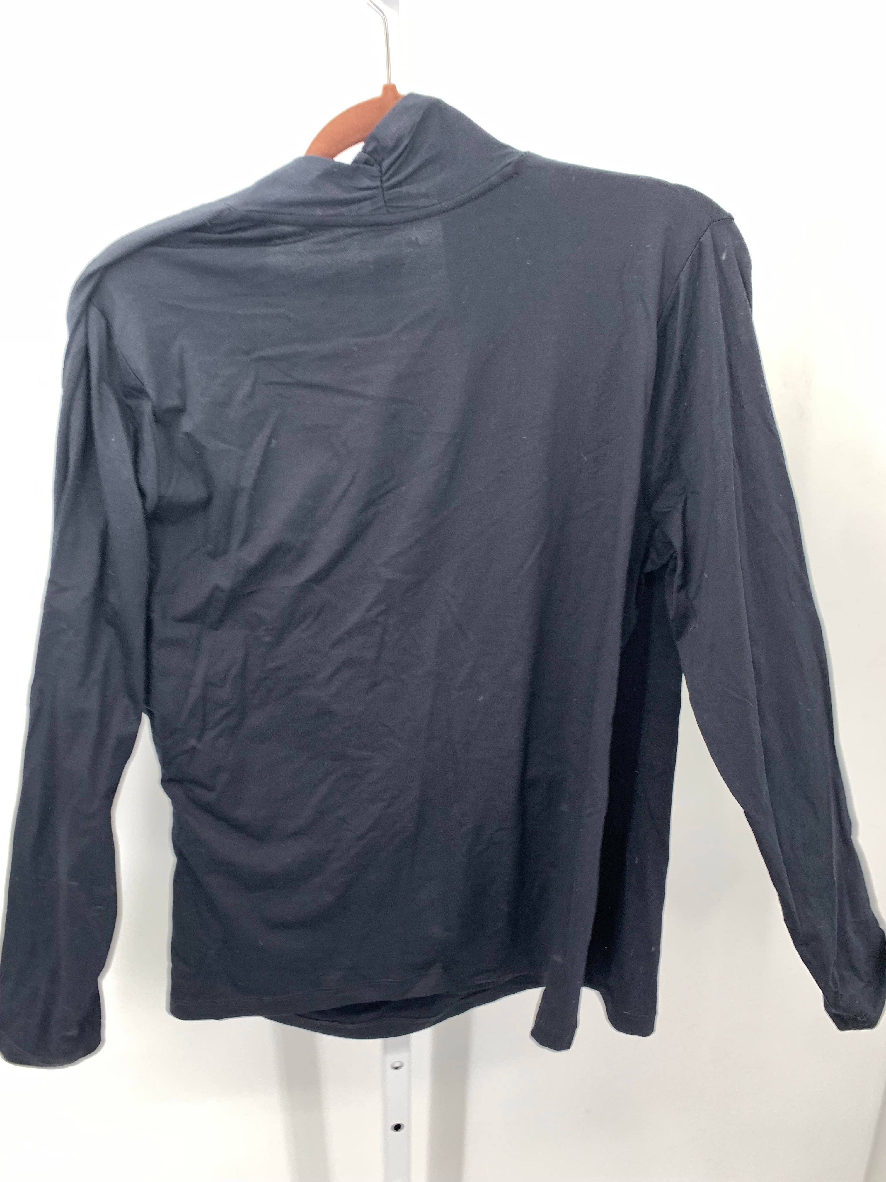 Lands End Size X Large Petite Petite Long Sleeve Shirt