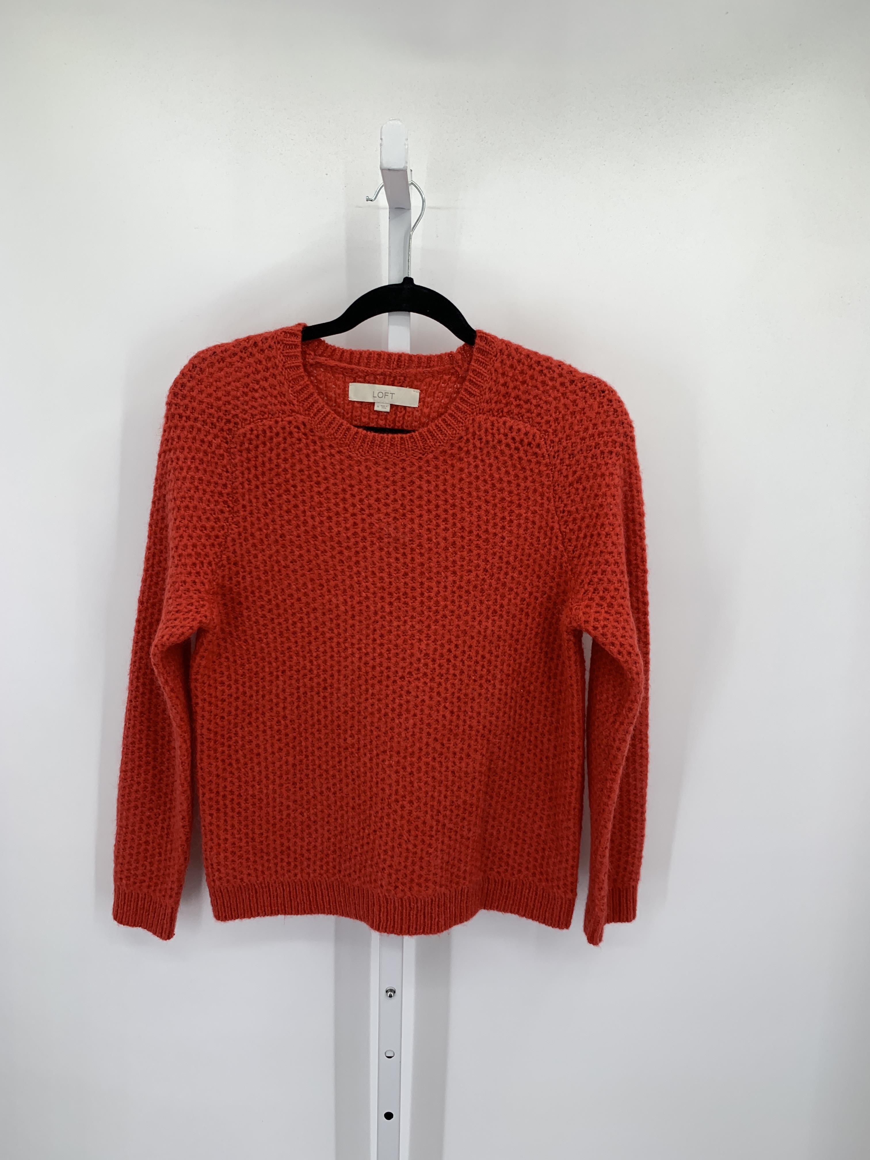 Loft Size Medium Misses Long Slv Sweater