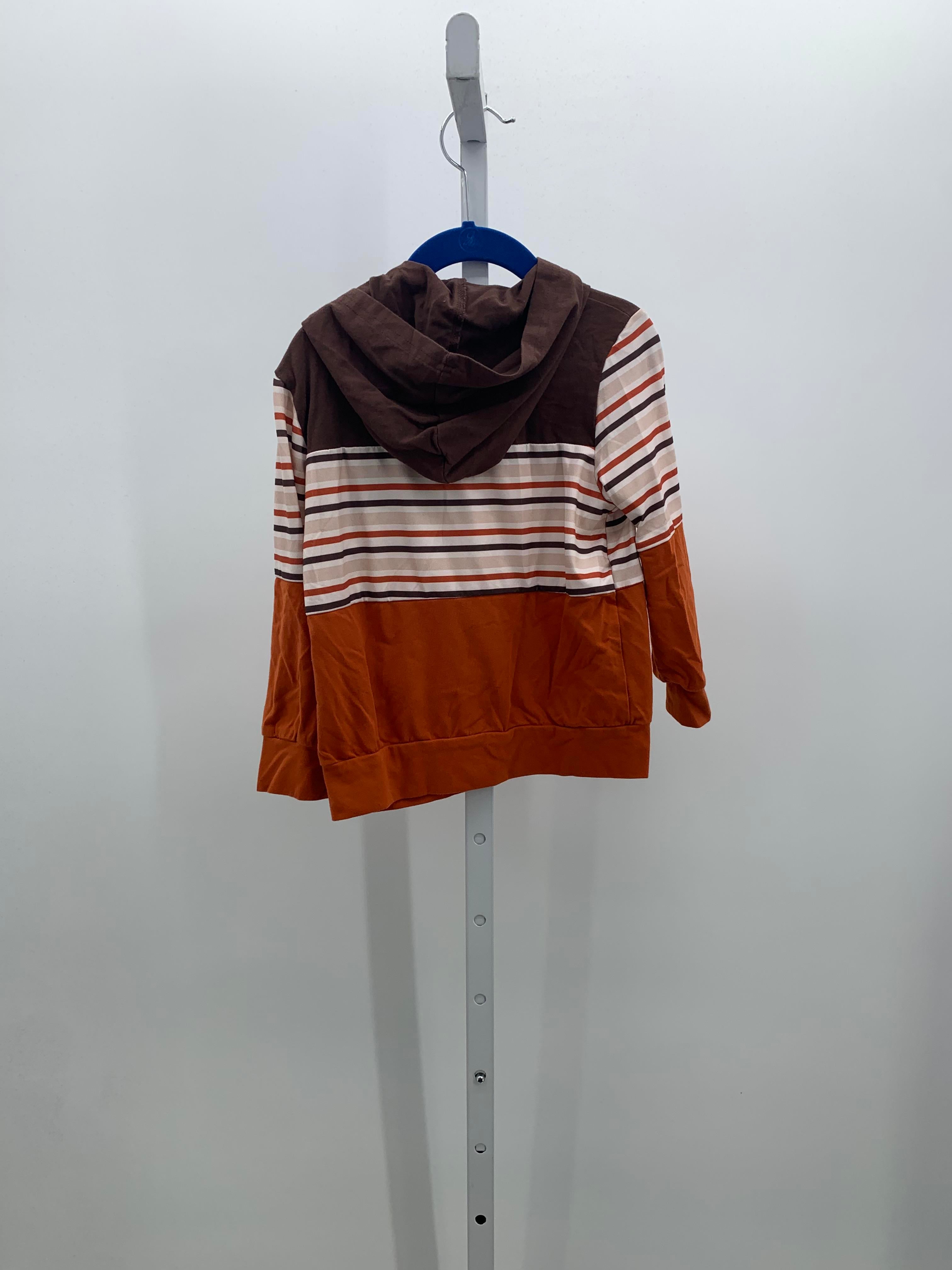 HOODED STRIPES KNIT.