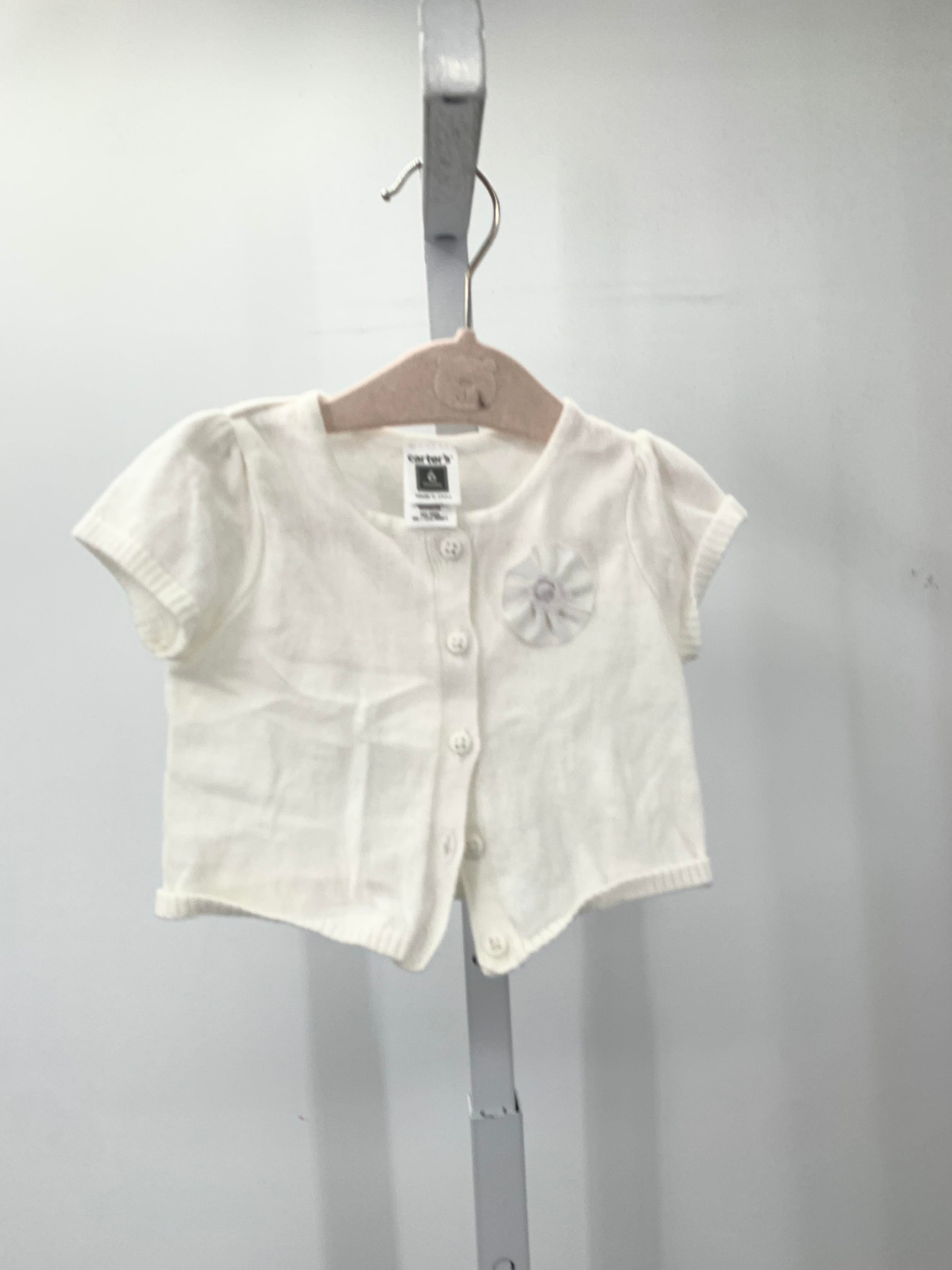 Carters Size 6 Months Girls Short Sleeve Sweater