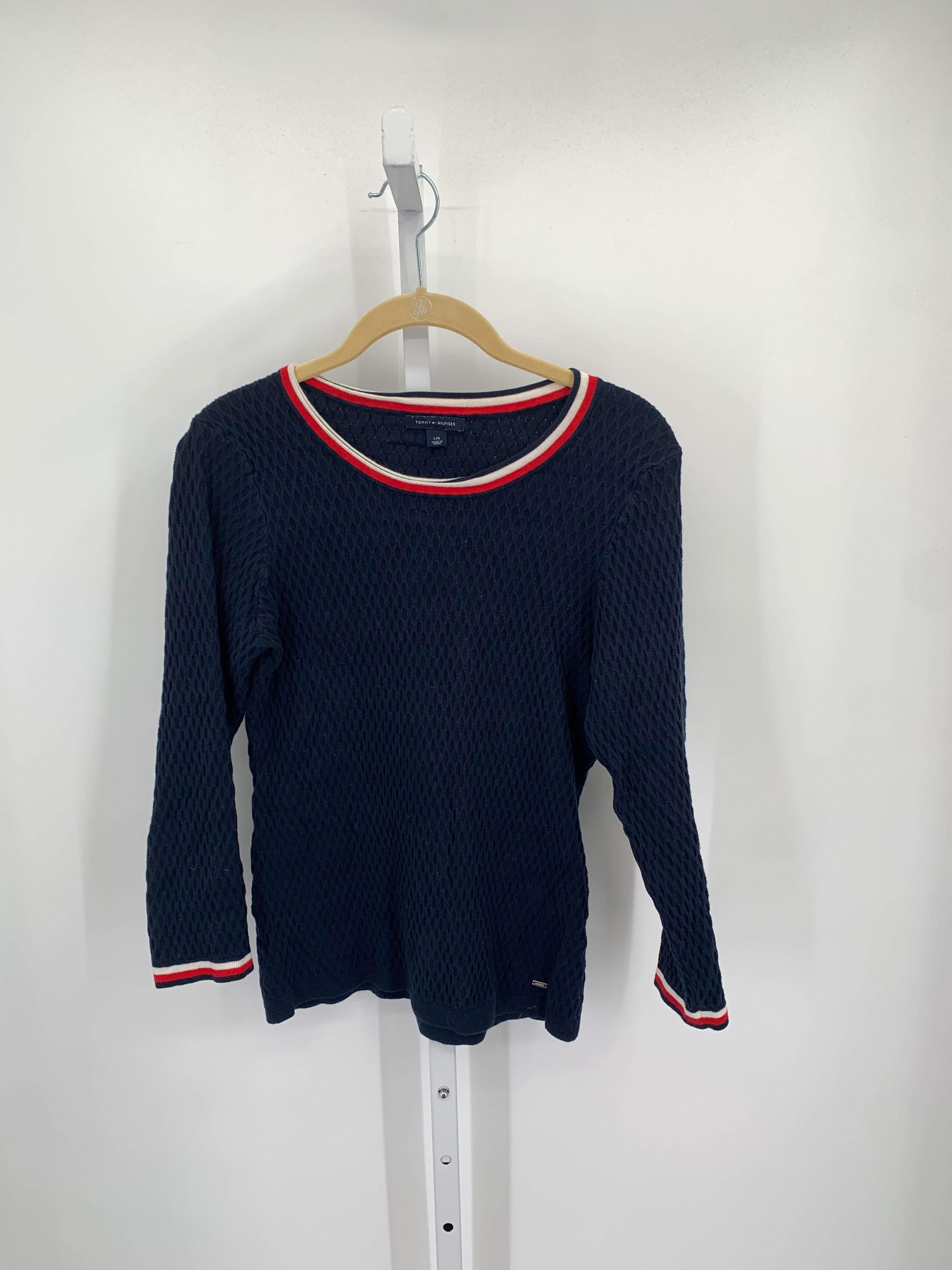 Tommy Hilfiger Size Large Misses Long Slv Sweater