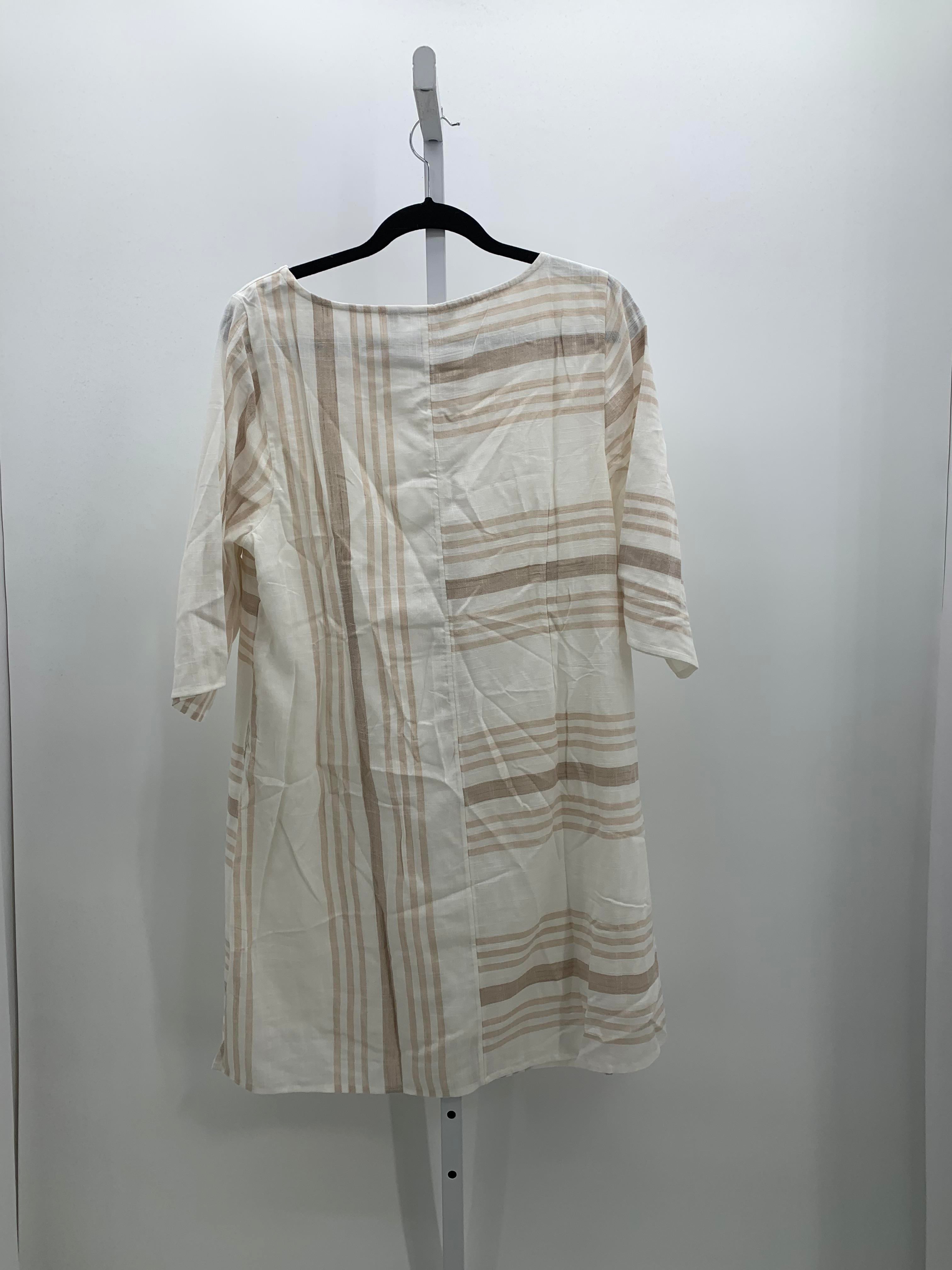 Soft As A Grape Size Large Petite Petite Long Sleeve Dress