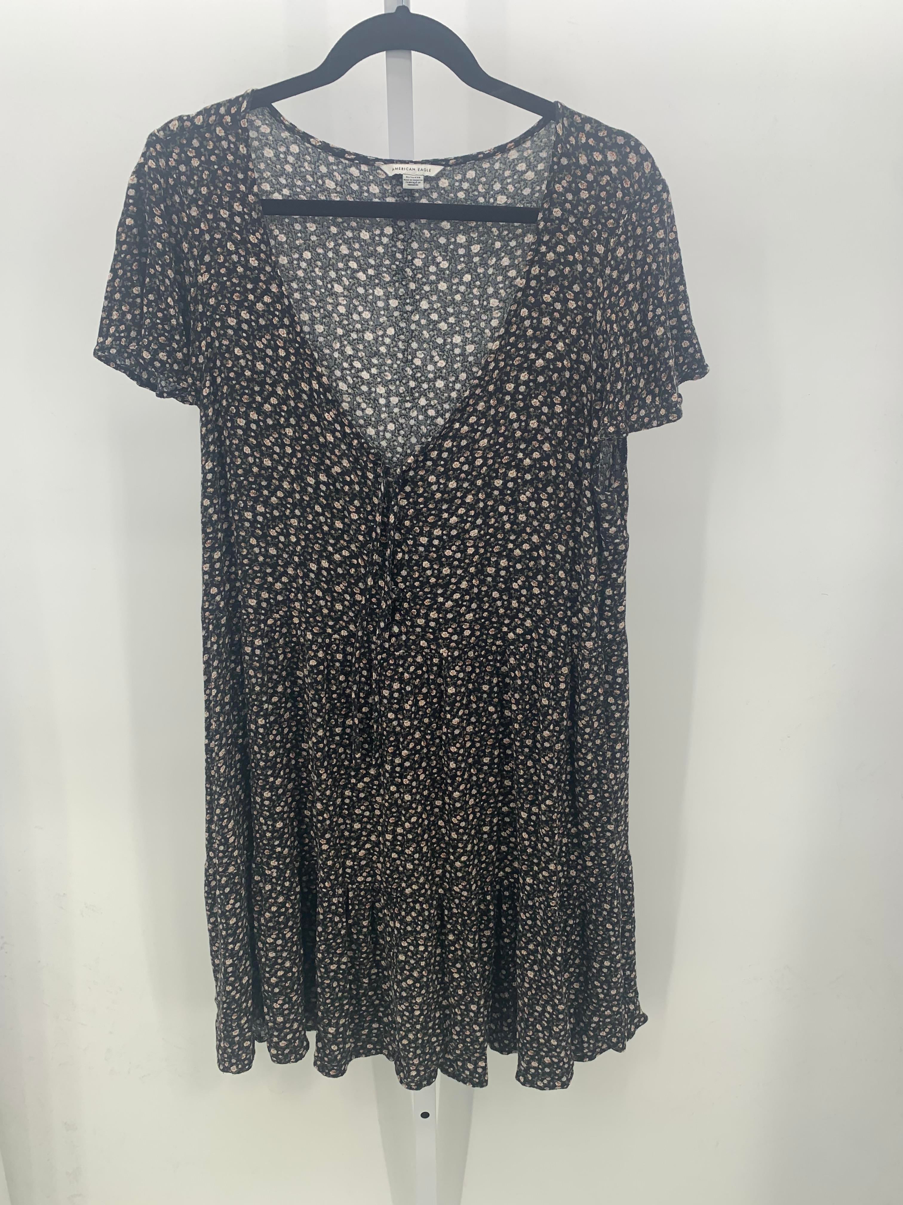 American Eagle Size Extra Large Juniors Short Sleeve Dress