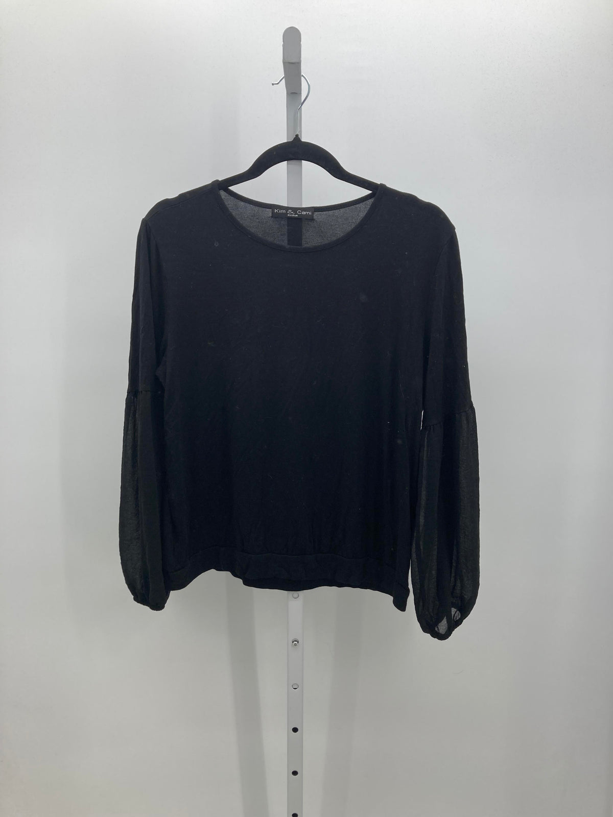 Kim & Cami Size Medium Misses Long Sleeve Shirt