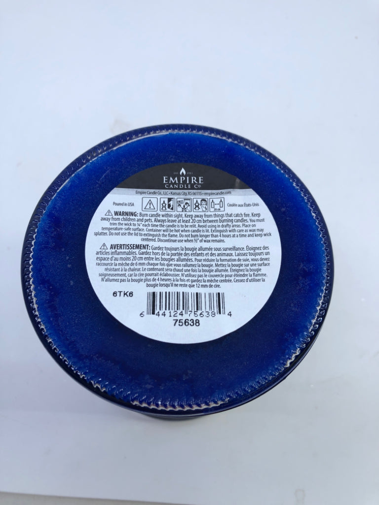 ISLAND BLUE CANDLE.