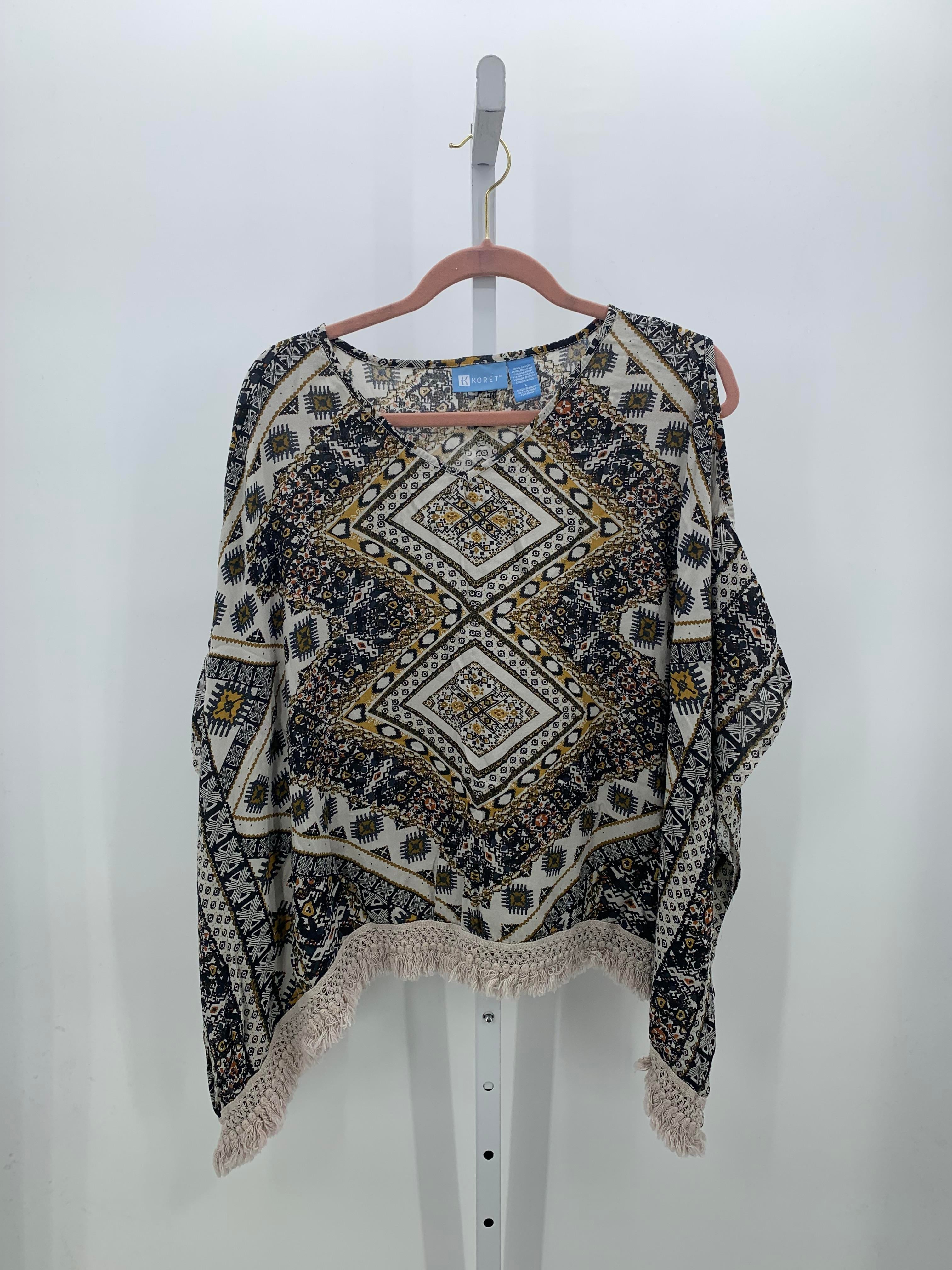 Size Large Misses Poncho