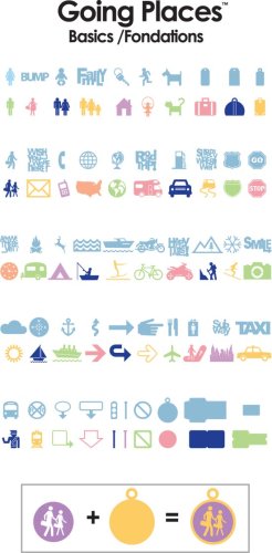 Cricut 29-0291 Shape Going Places Cartridge Cutting Machines -