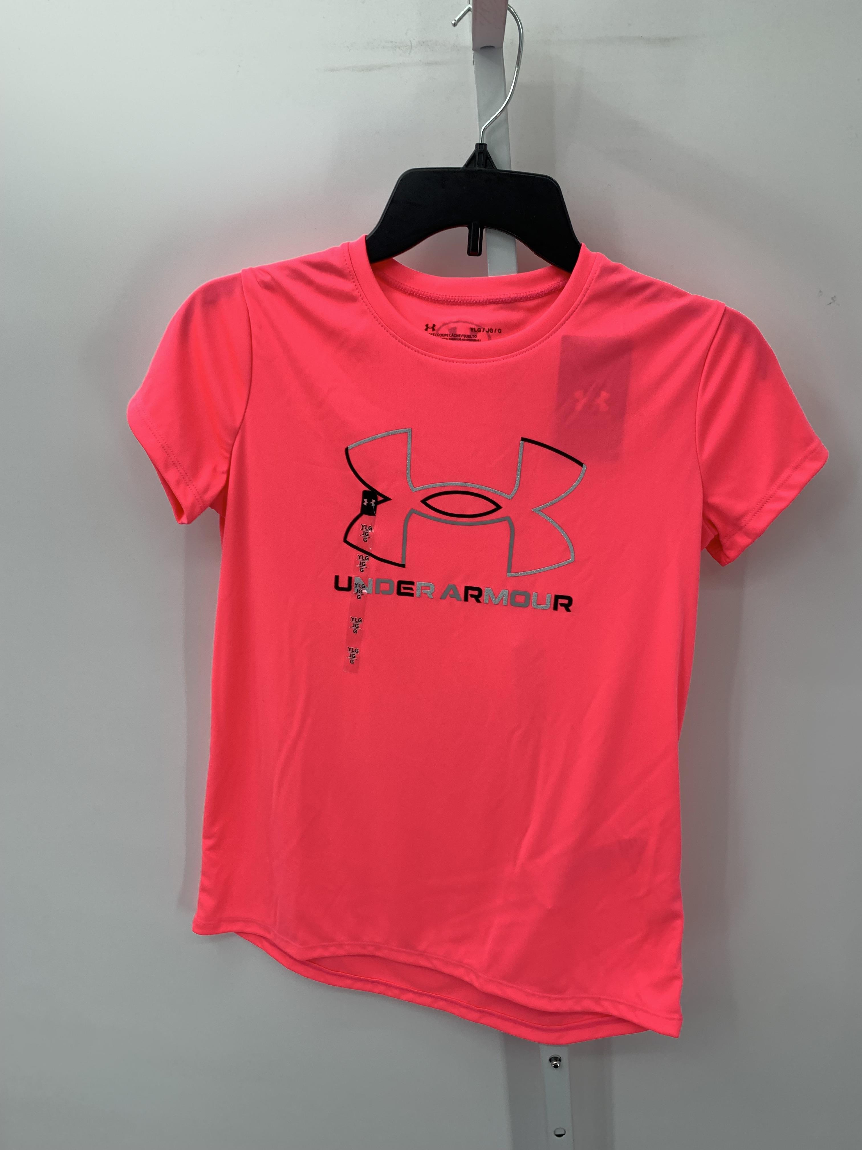 Under Armour Size 14-16 Girls Short Sleeve Shirt