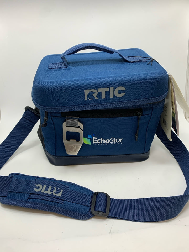 NEW RTIC NAVY BLUE 8 CAN COOLER.