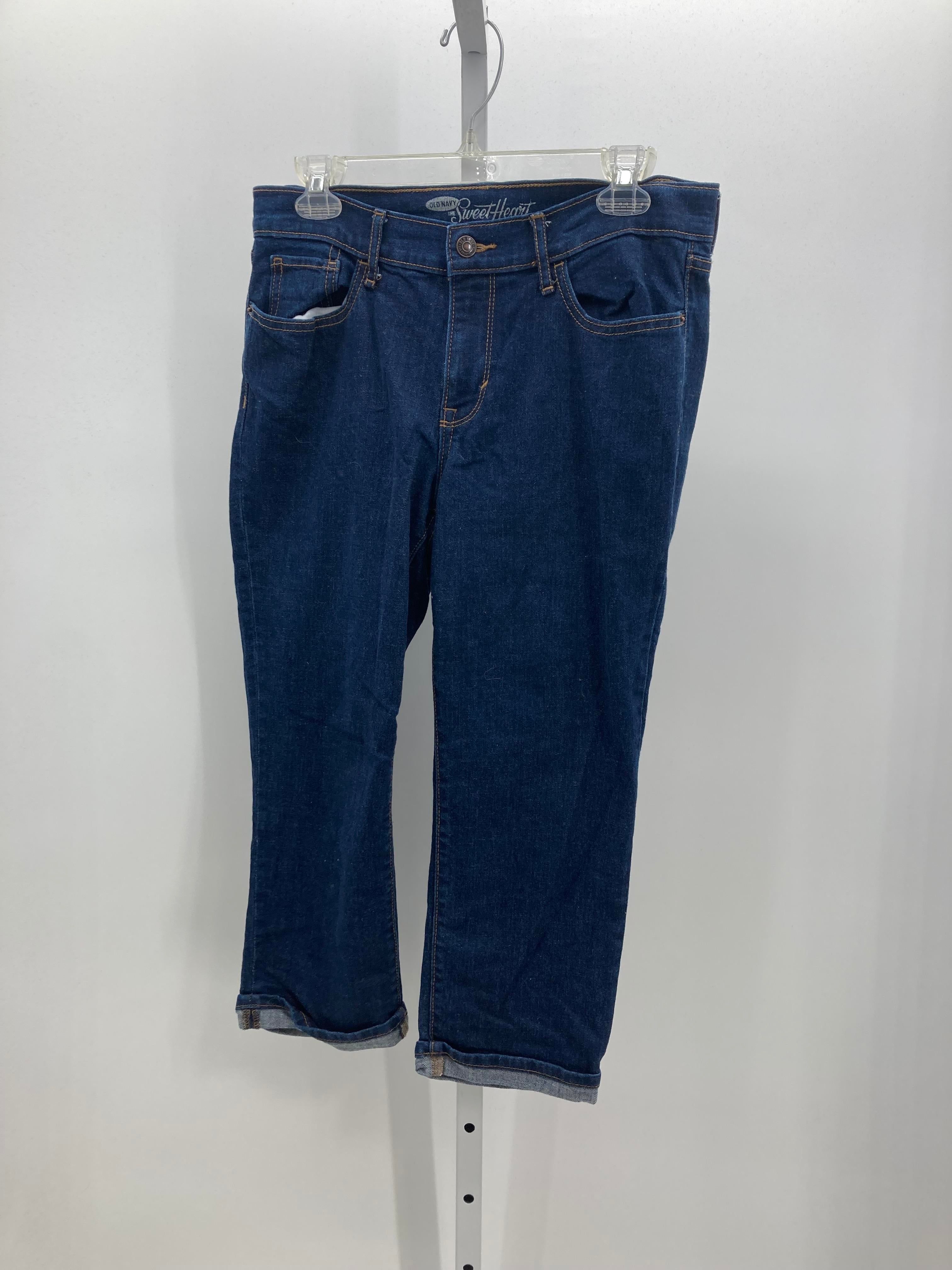 Old Navy Size 8 Misses Cropped Jeans