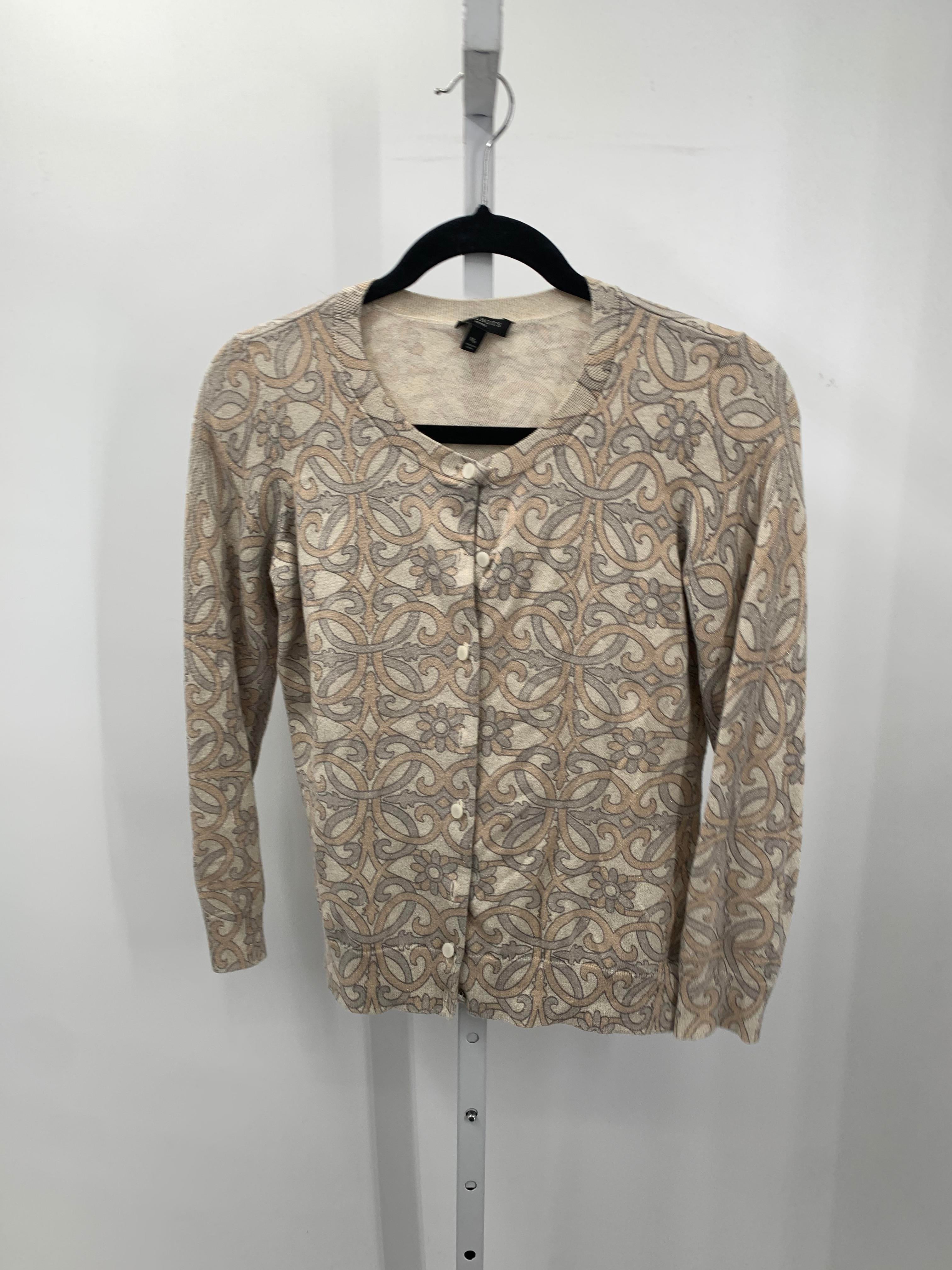 Talbots Size Medium Petite Petite Long Slv Sweater