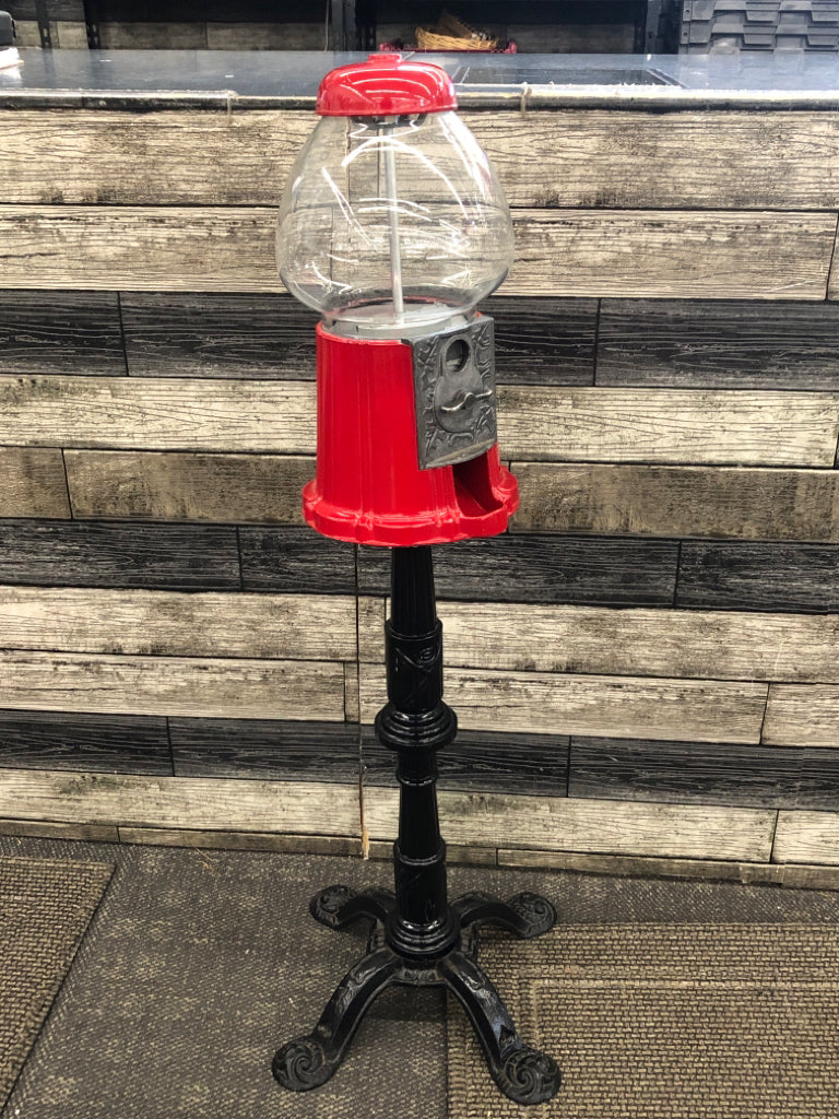 VTG-STYLE CAROUSEL INDUSTRIES GUMBALL MACHINE.