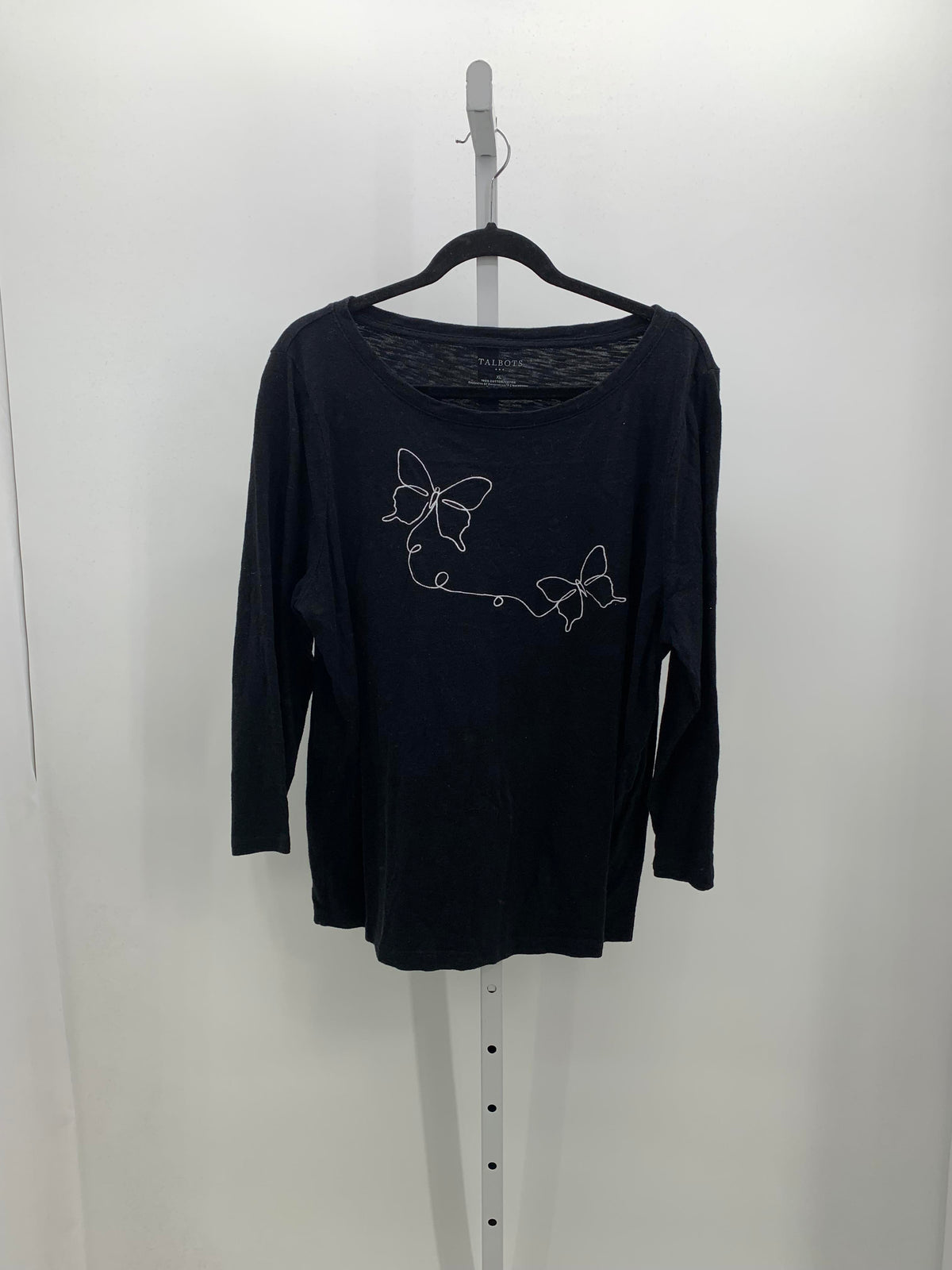 Talbots Size Extra Large Misses Long Sleeve Shirt