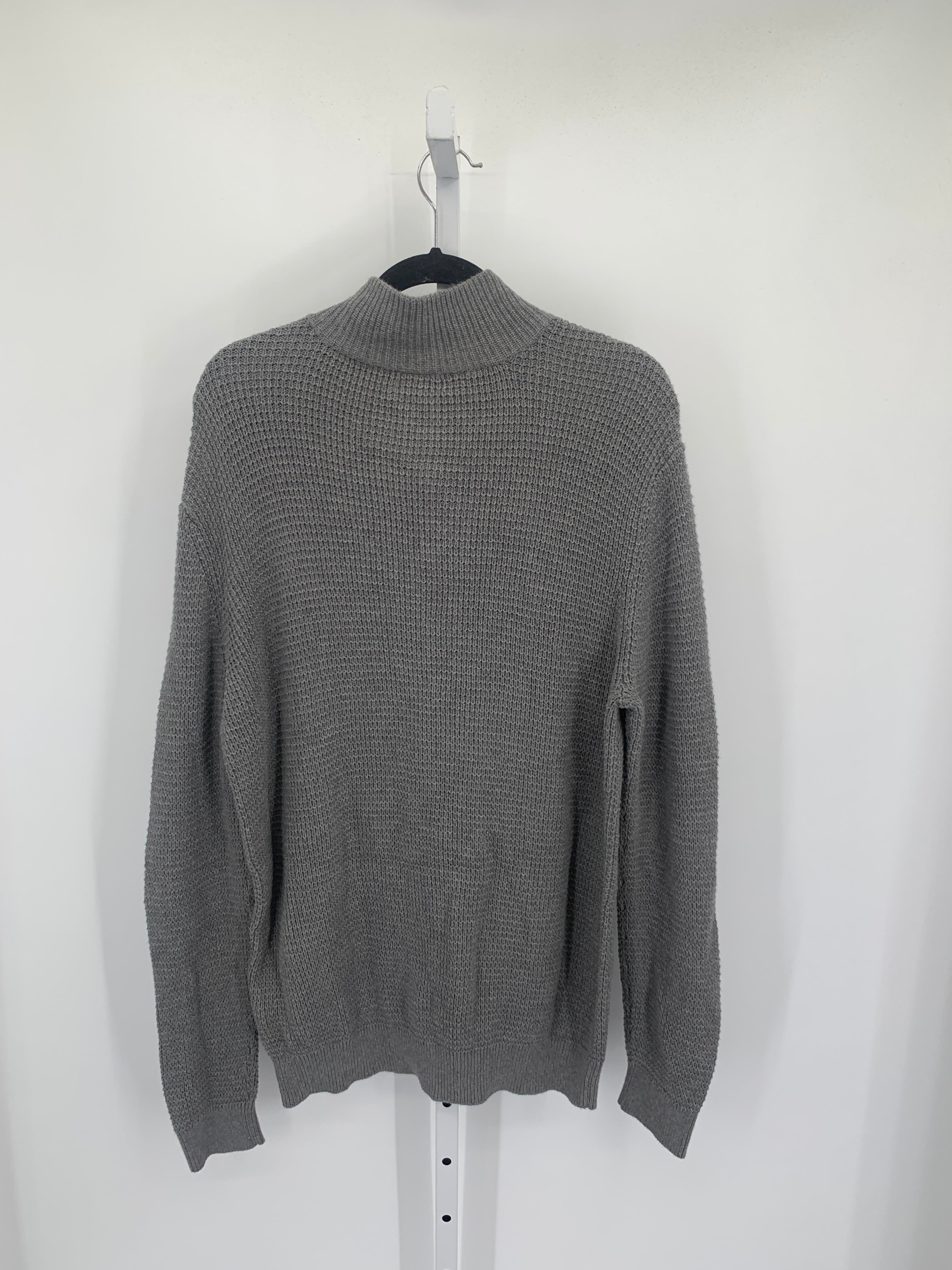 BUTTONS WAFFLE KNIT SWEATER