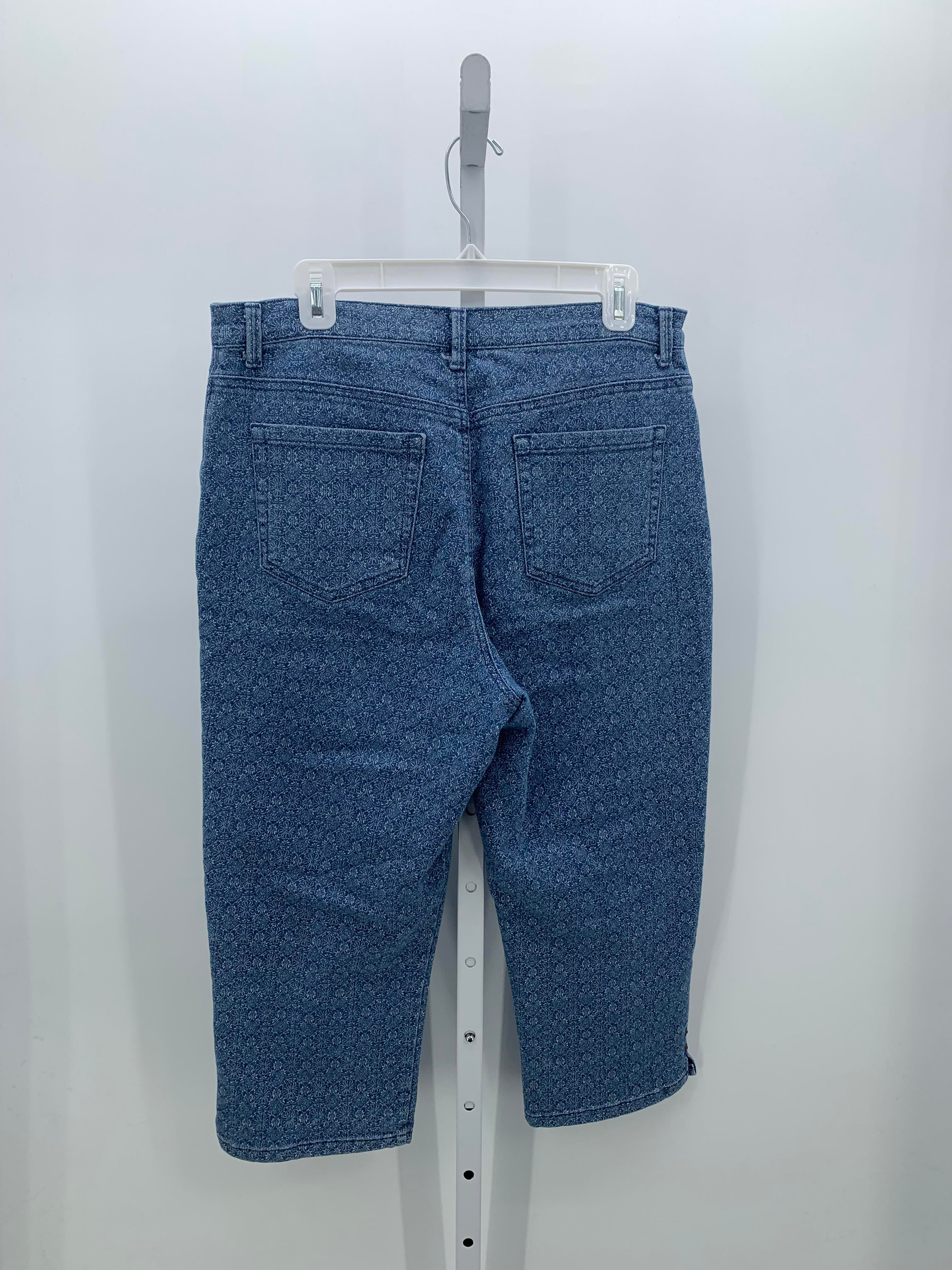 Gloria Vanderbilt Size 12 Misses Cropped Jeans