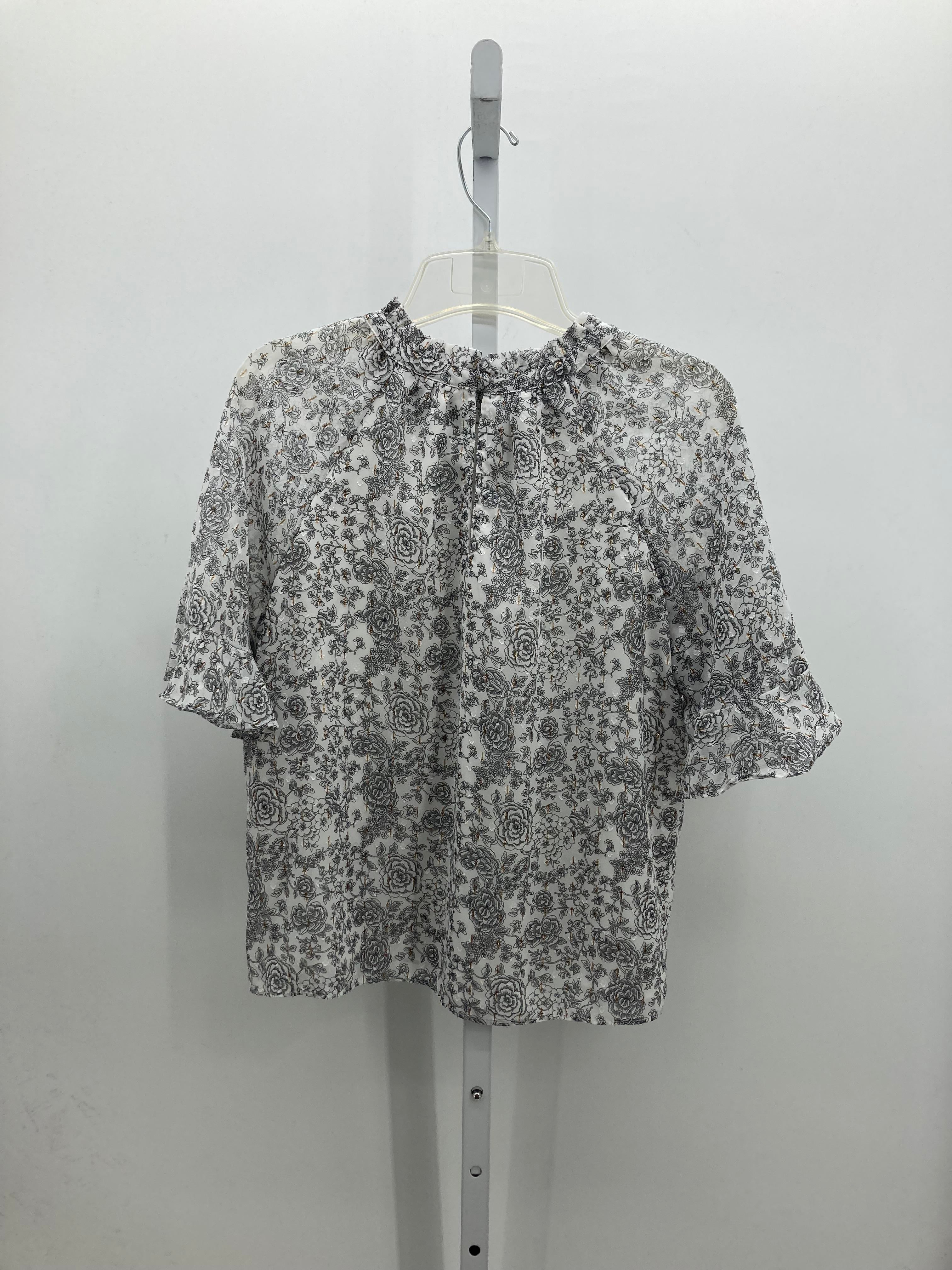 Loft Size Small Misses Short Sleeve Shirt