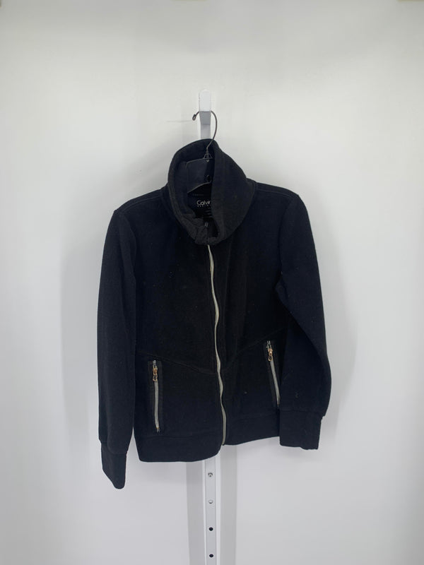 Calvin Klein Size Small Misses Fleece Jacket