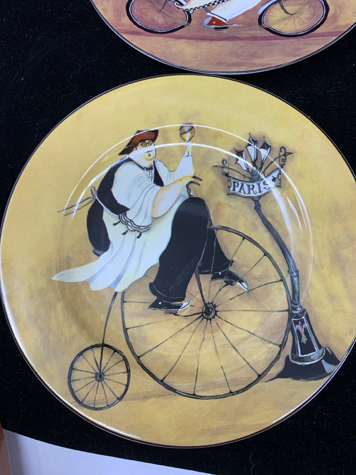 4 CHEFS TOGO SALAD/DESSERT PLATES.