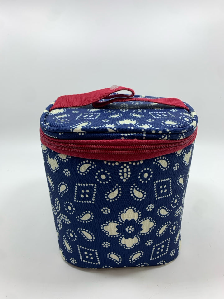 SM BLUE INSULATED BAG.