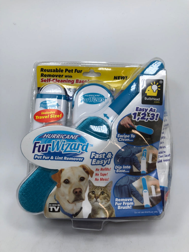 NIB FUR WIZARD FUR REMOVER.