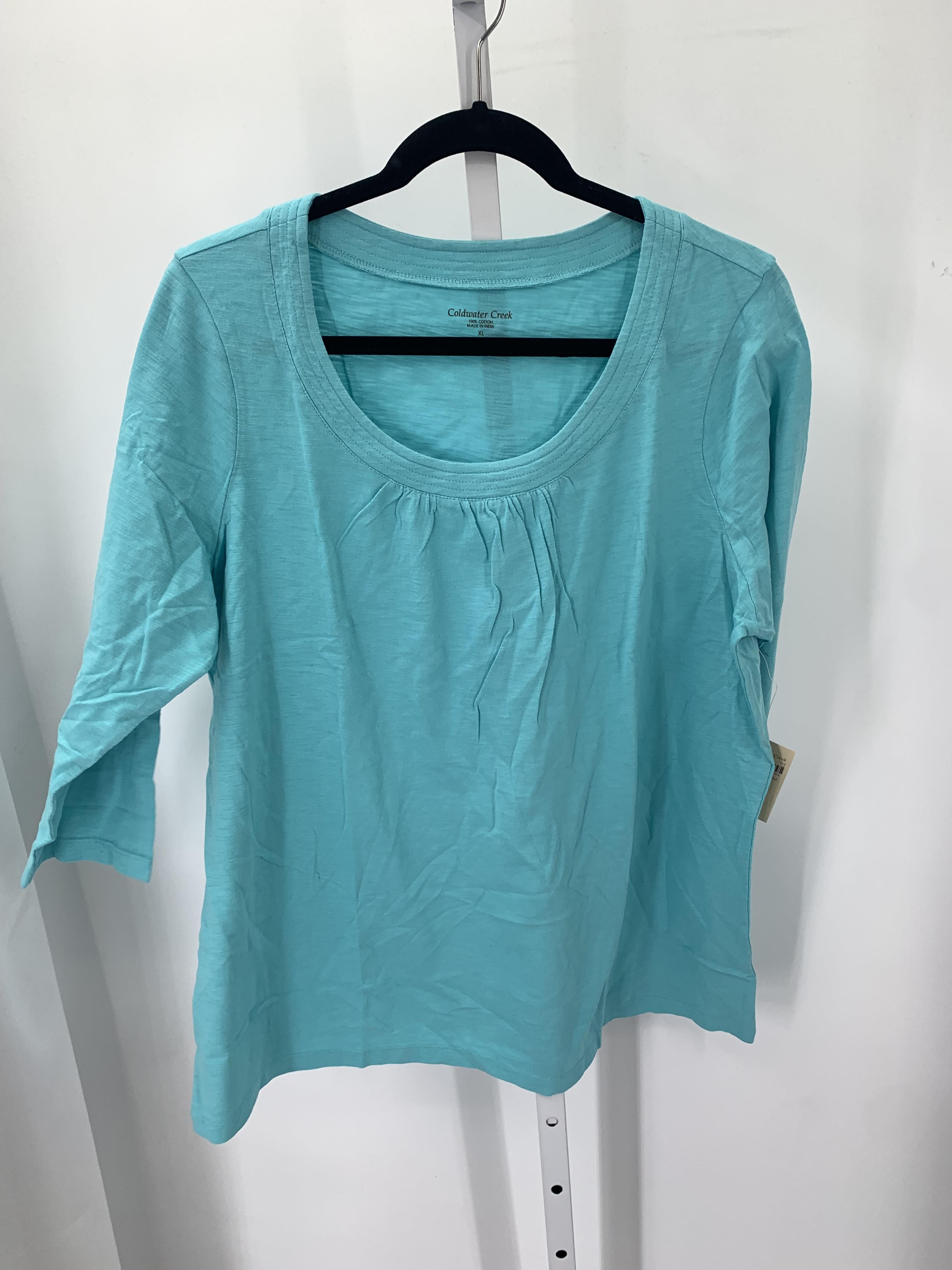 Coldwater Creek Size Extra Large Misses 3/4 Sleeve Shirt