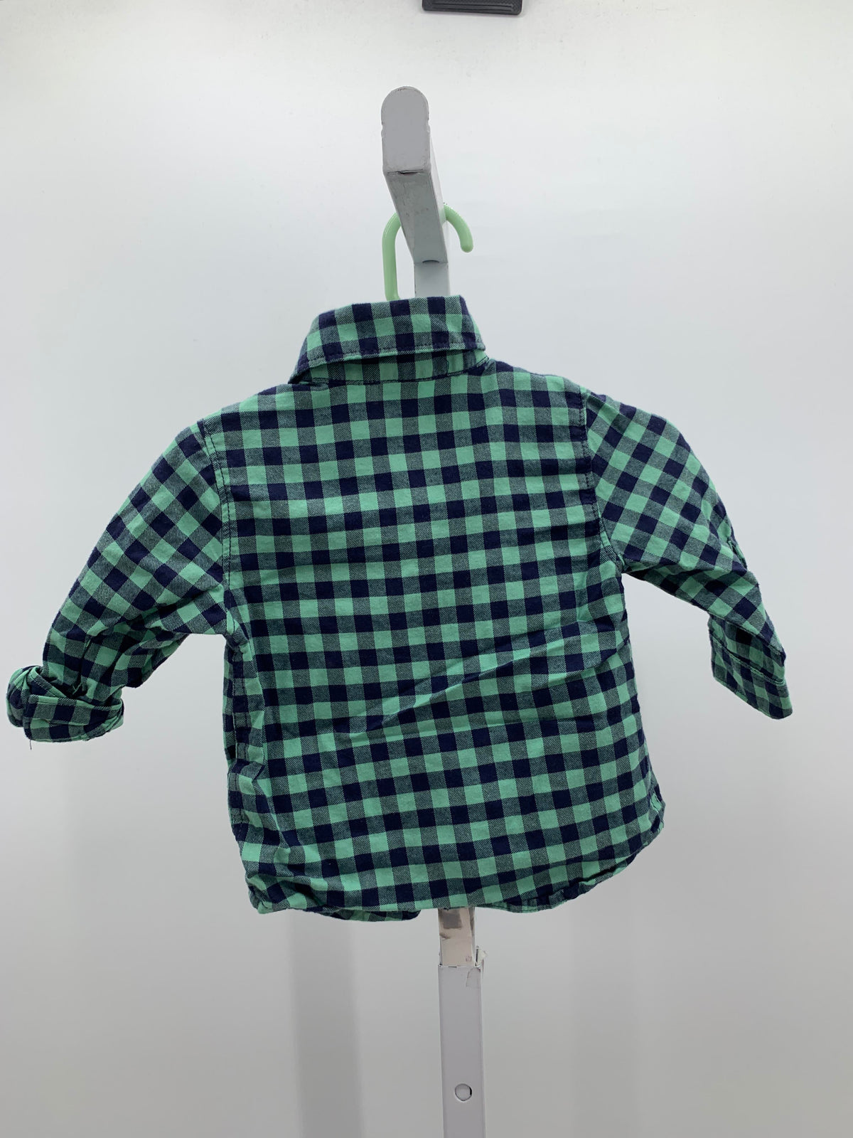 NAVY PLAID