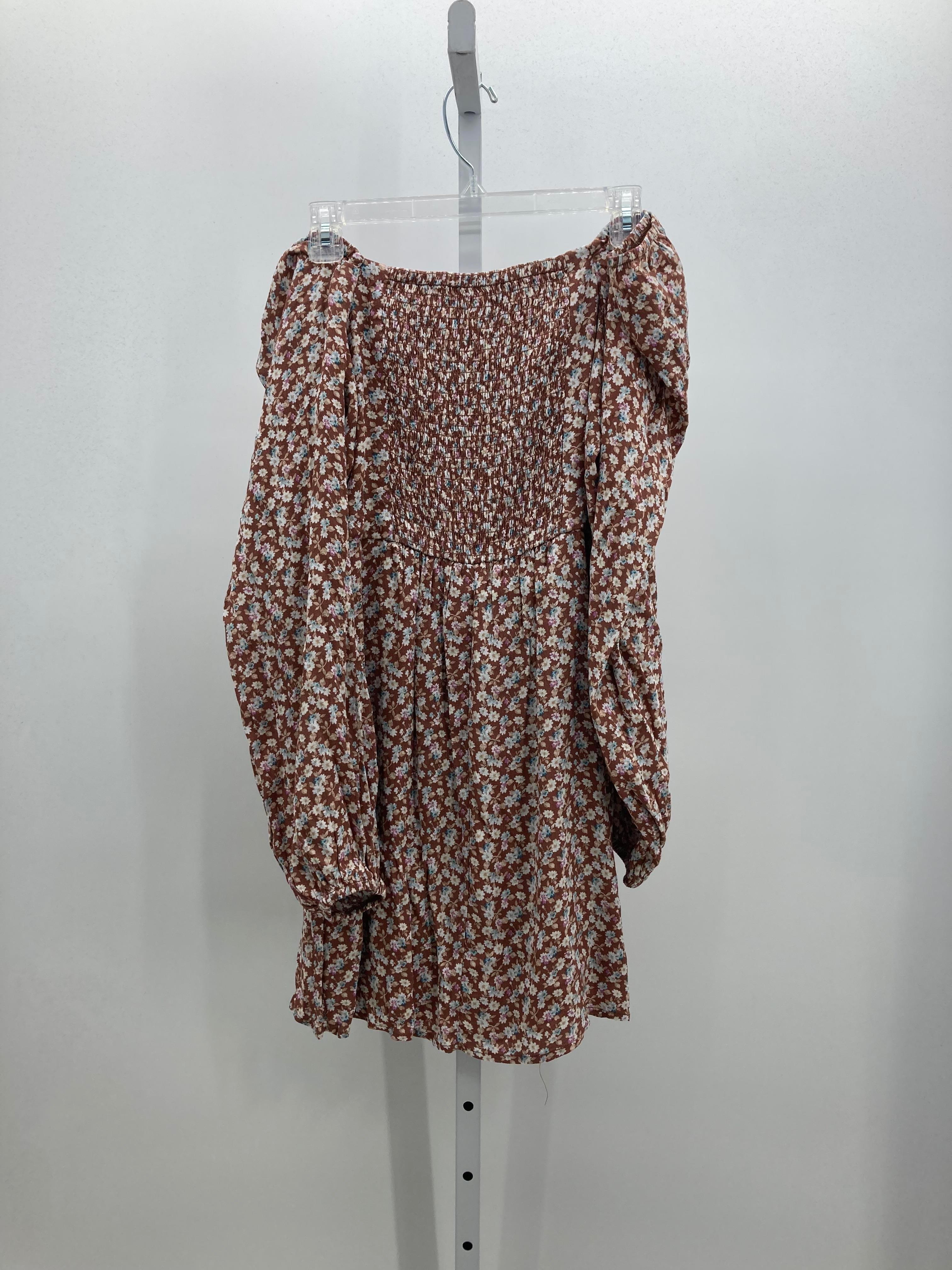 Size Medium Misses Long Sleeve Dress