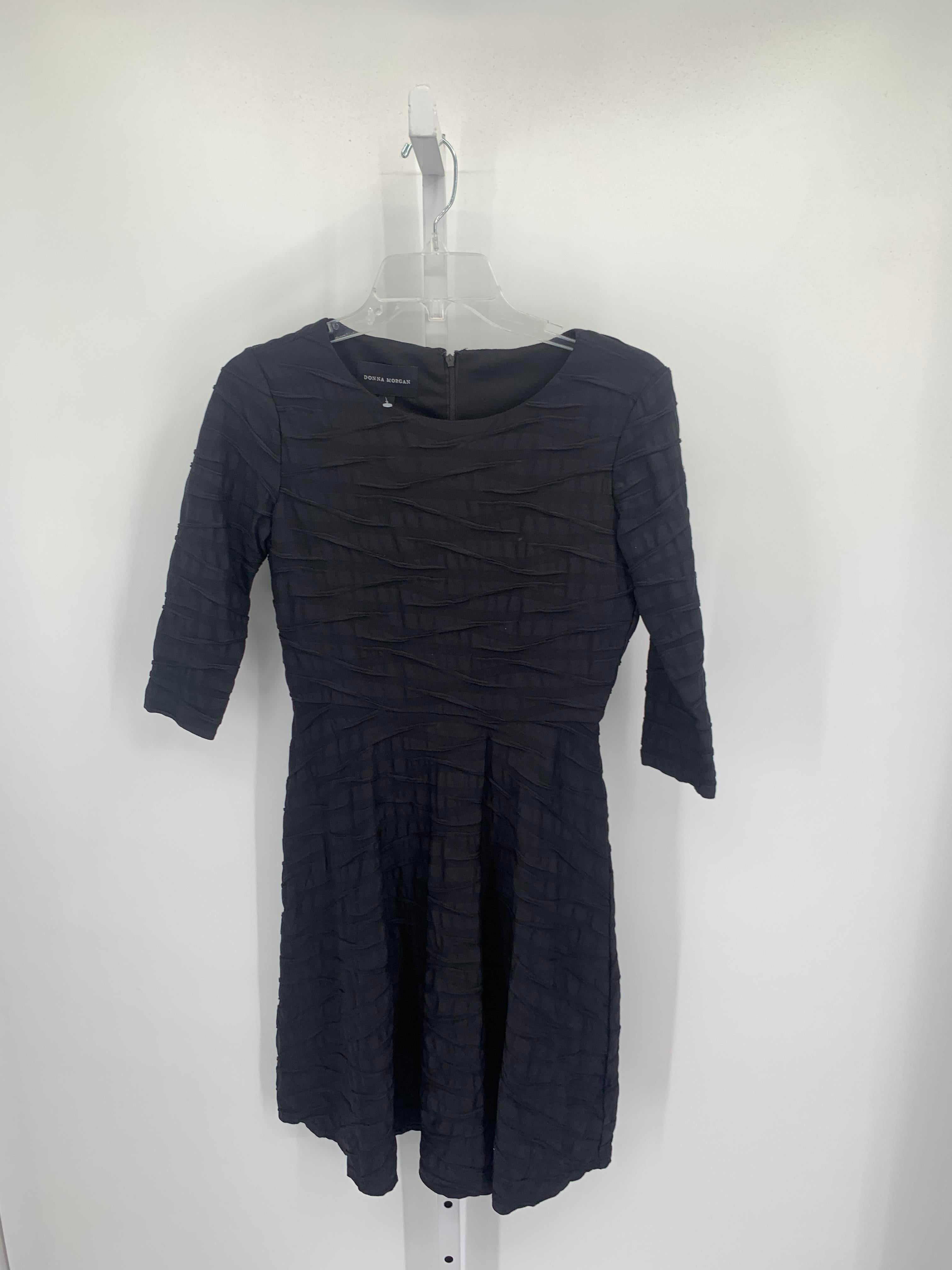 Donna Morgan Size 2 Misses 3/4 Sleeve Dress