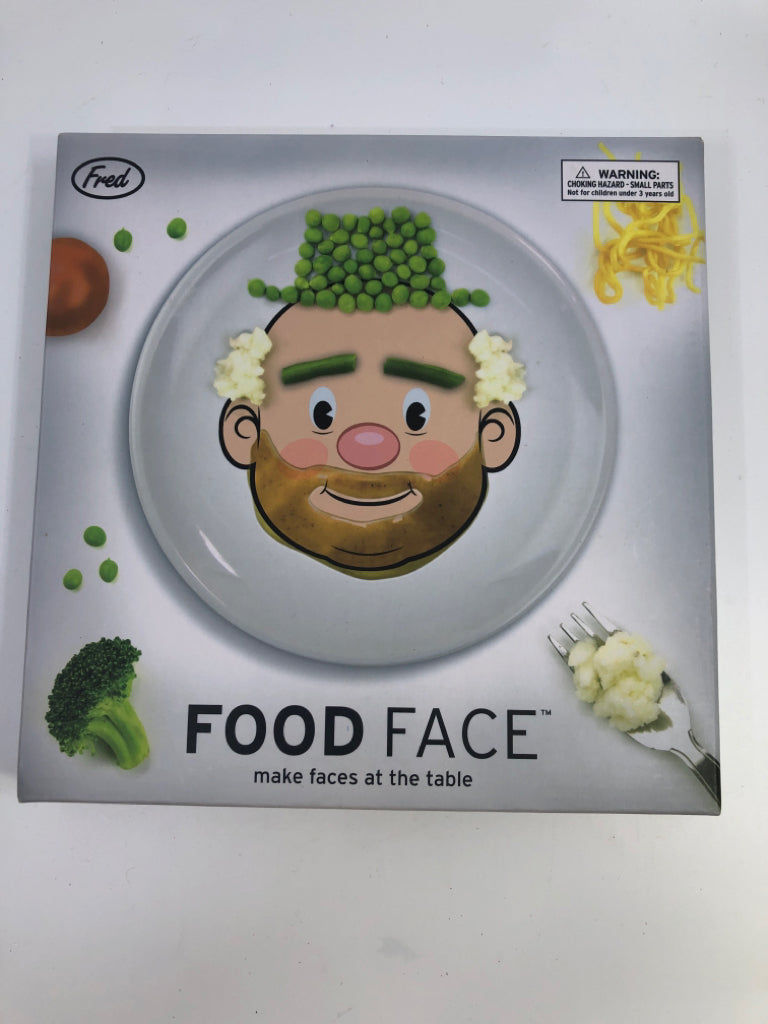 NIB FOOD FACE PLATE.