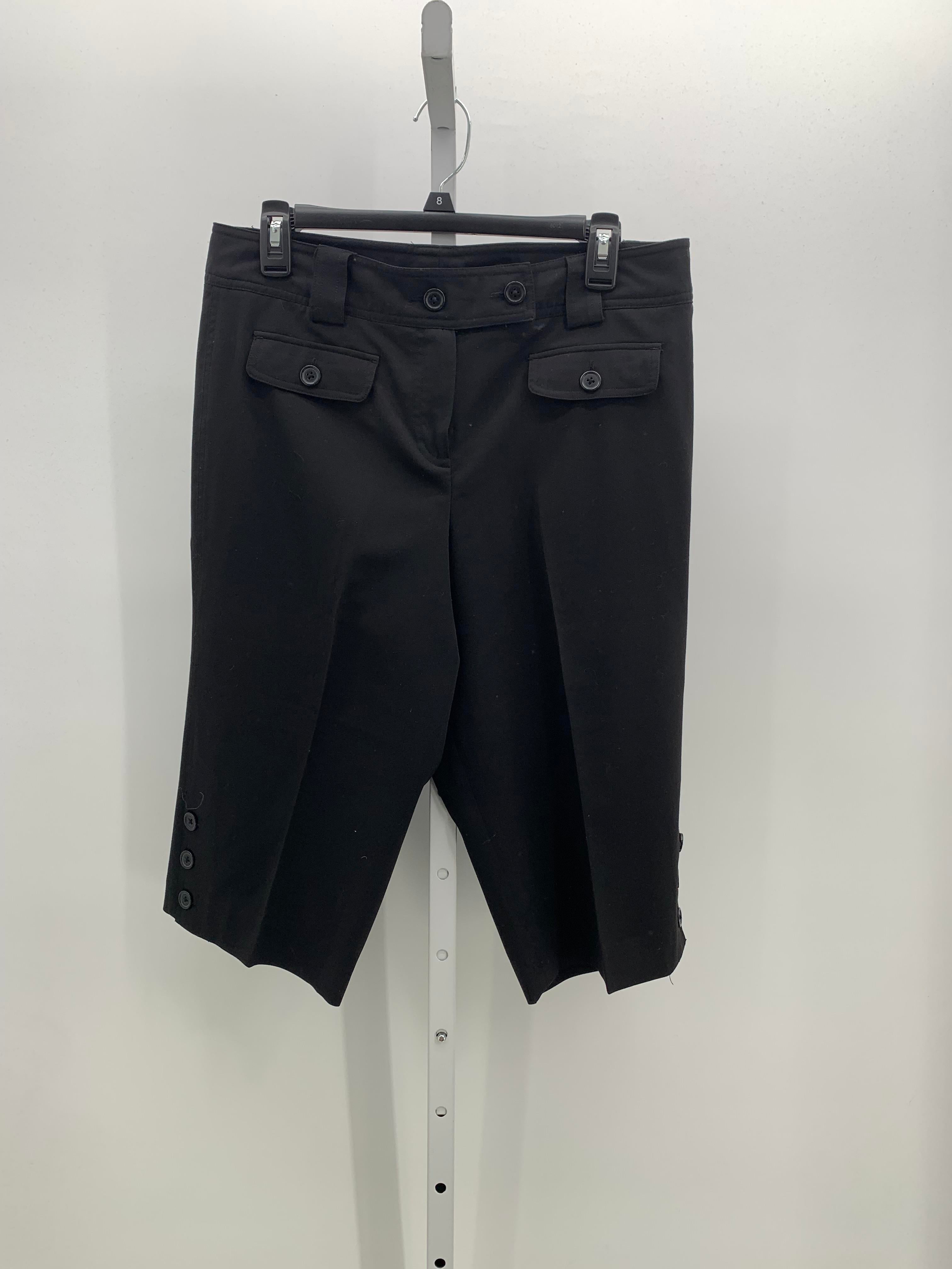 Larry Levine Size 10 Misses Capri Pants