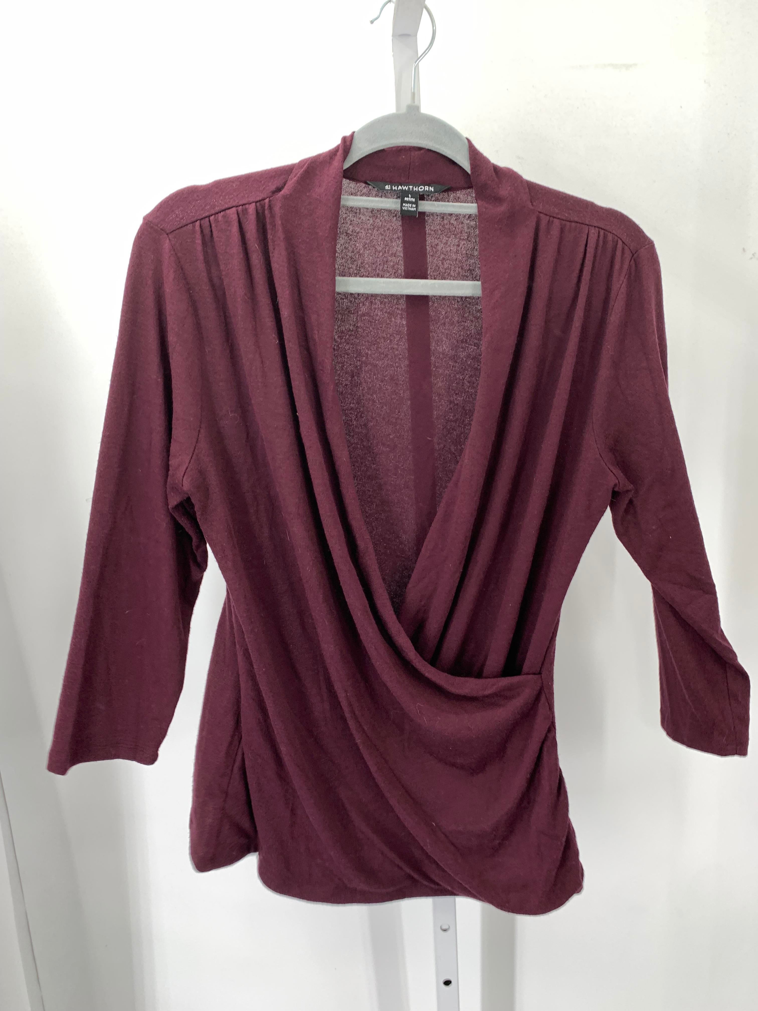 41 Hawthorn Size Large Petite Petite 3/4 Sleeve Shirt