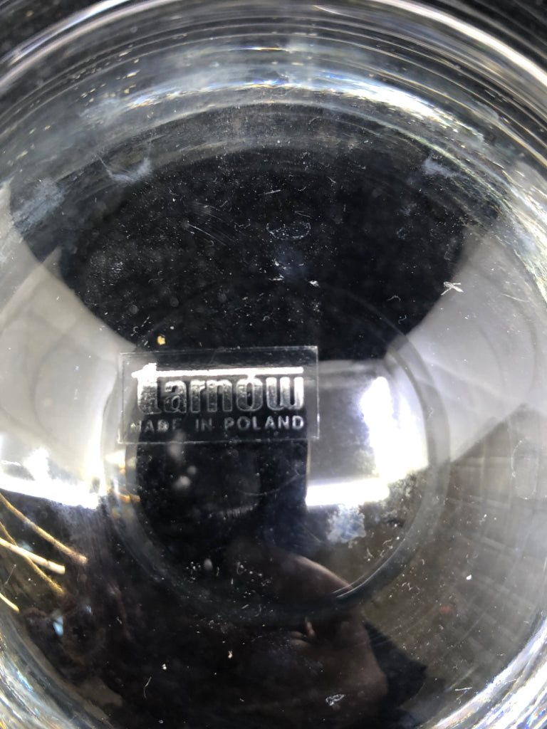 CLEAR GLASS INSIDE OUT BOWL TARNOW.