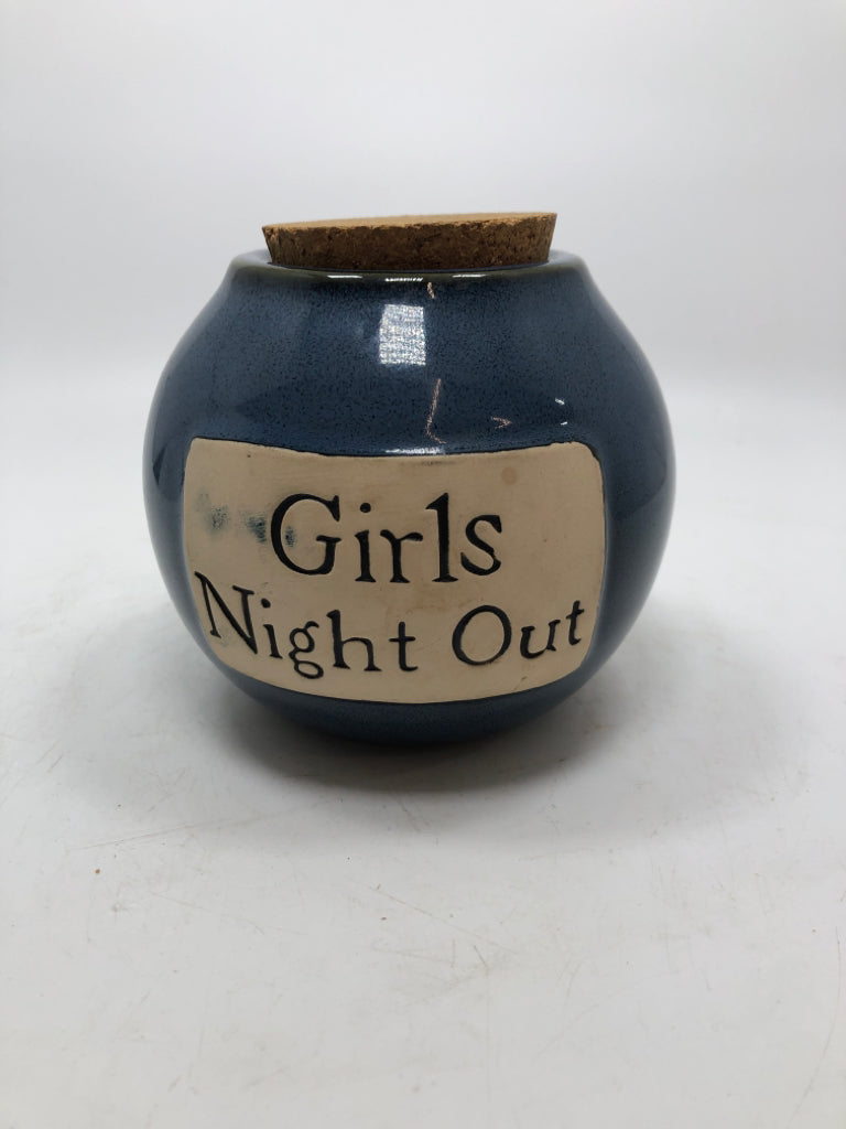GIRLS NIGHT OUT FUND JAR.