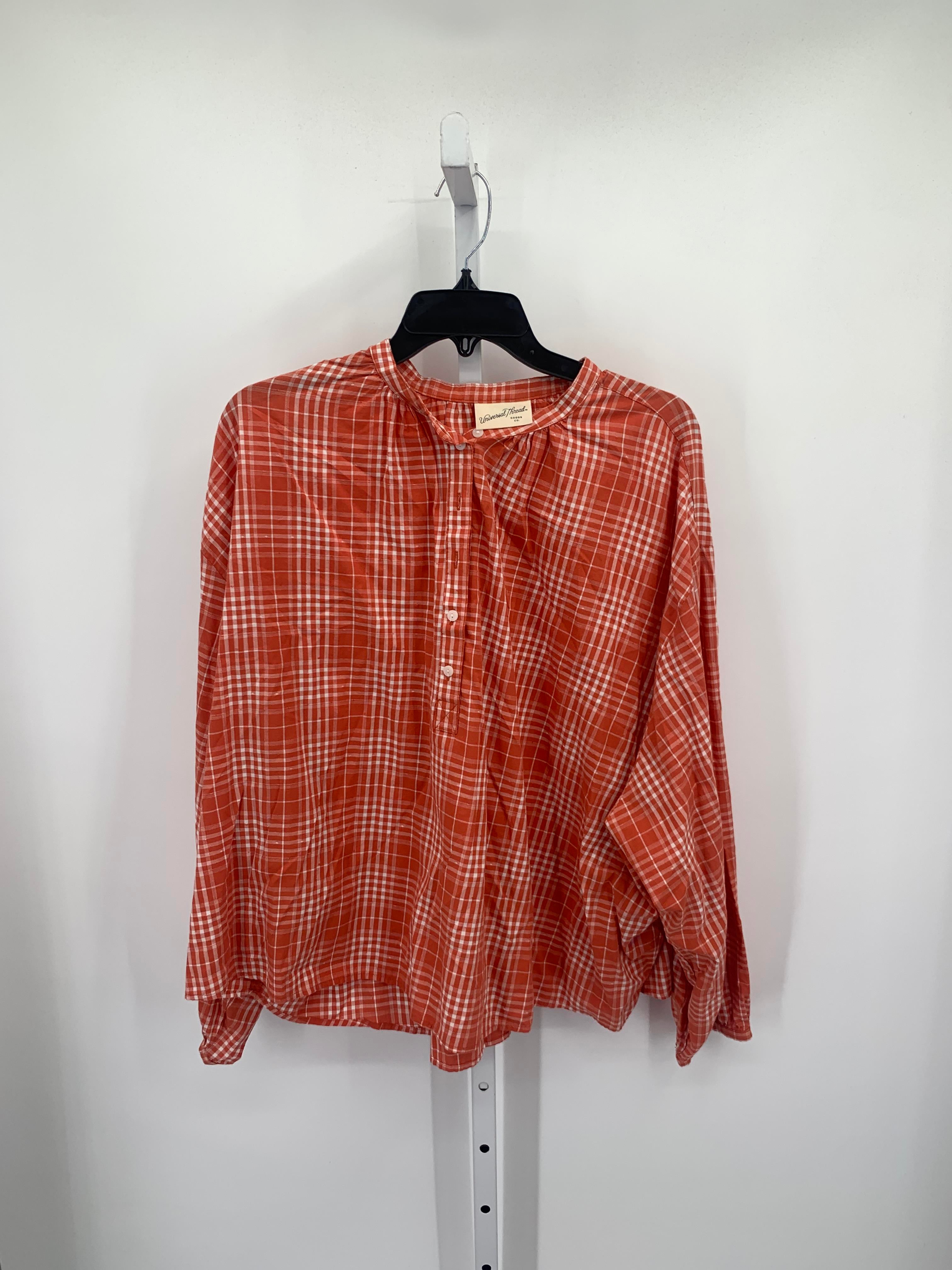 Universal Thread Size XXL Misses Long Sleeve Shirt