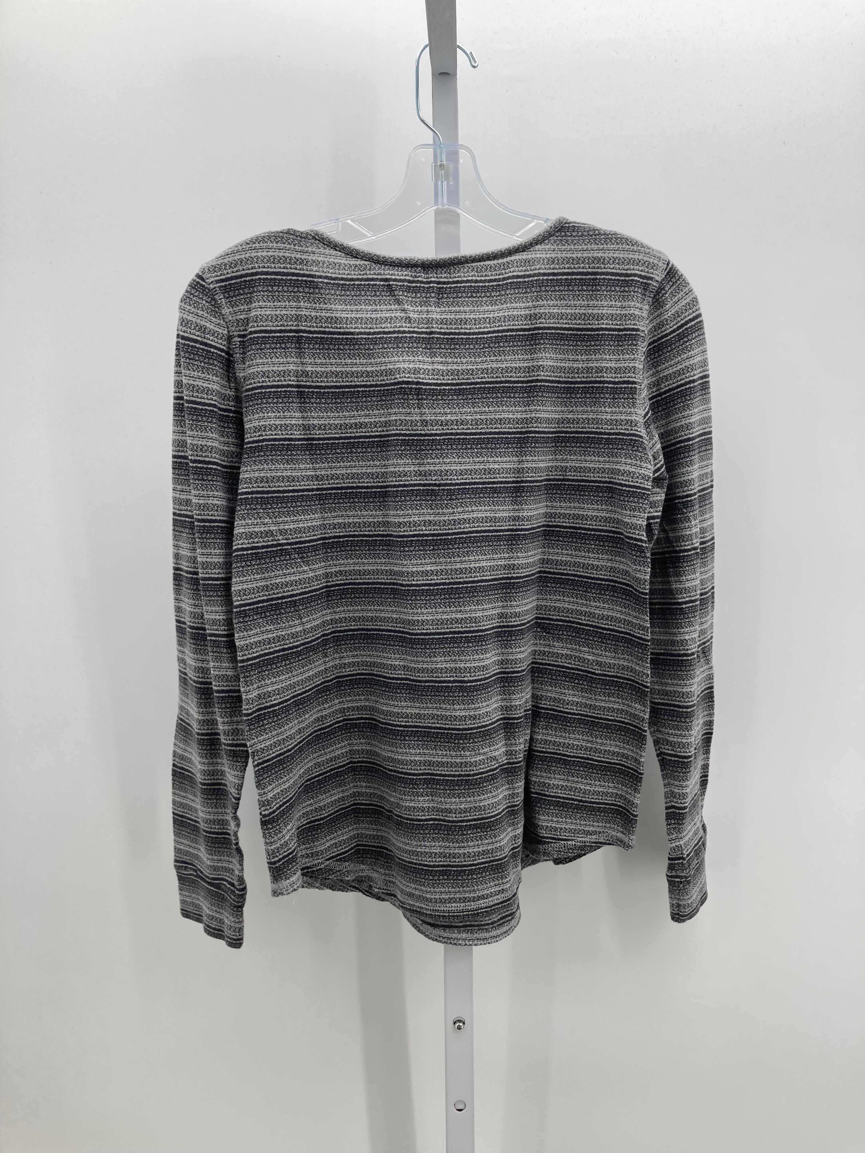 Lucky Brand Size Large Misses Long Sleeve Shirt