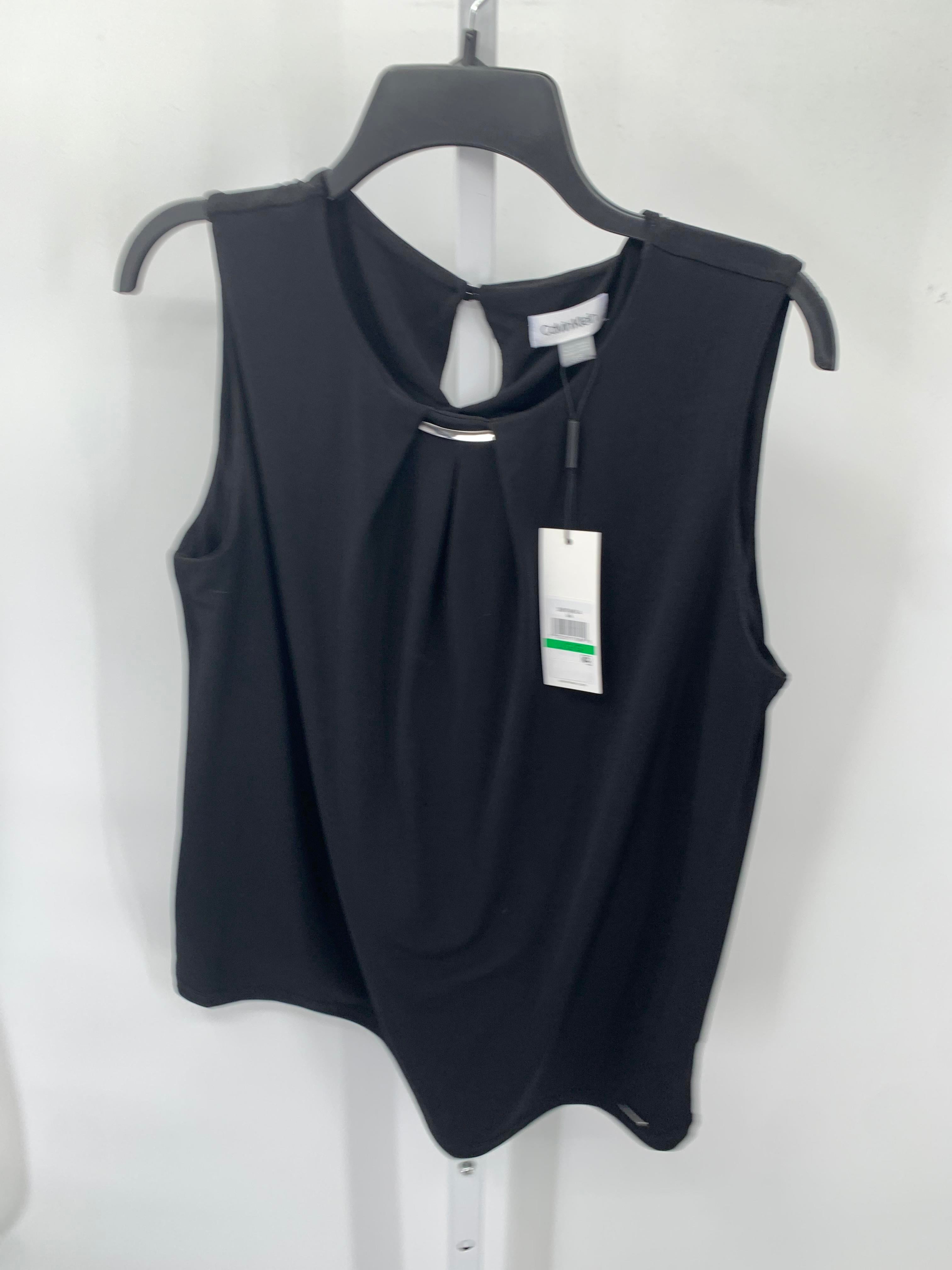 Calvin Klein Size Large Misses Sleeveless Shirt