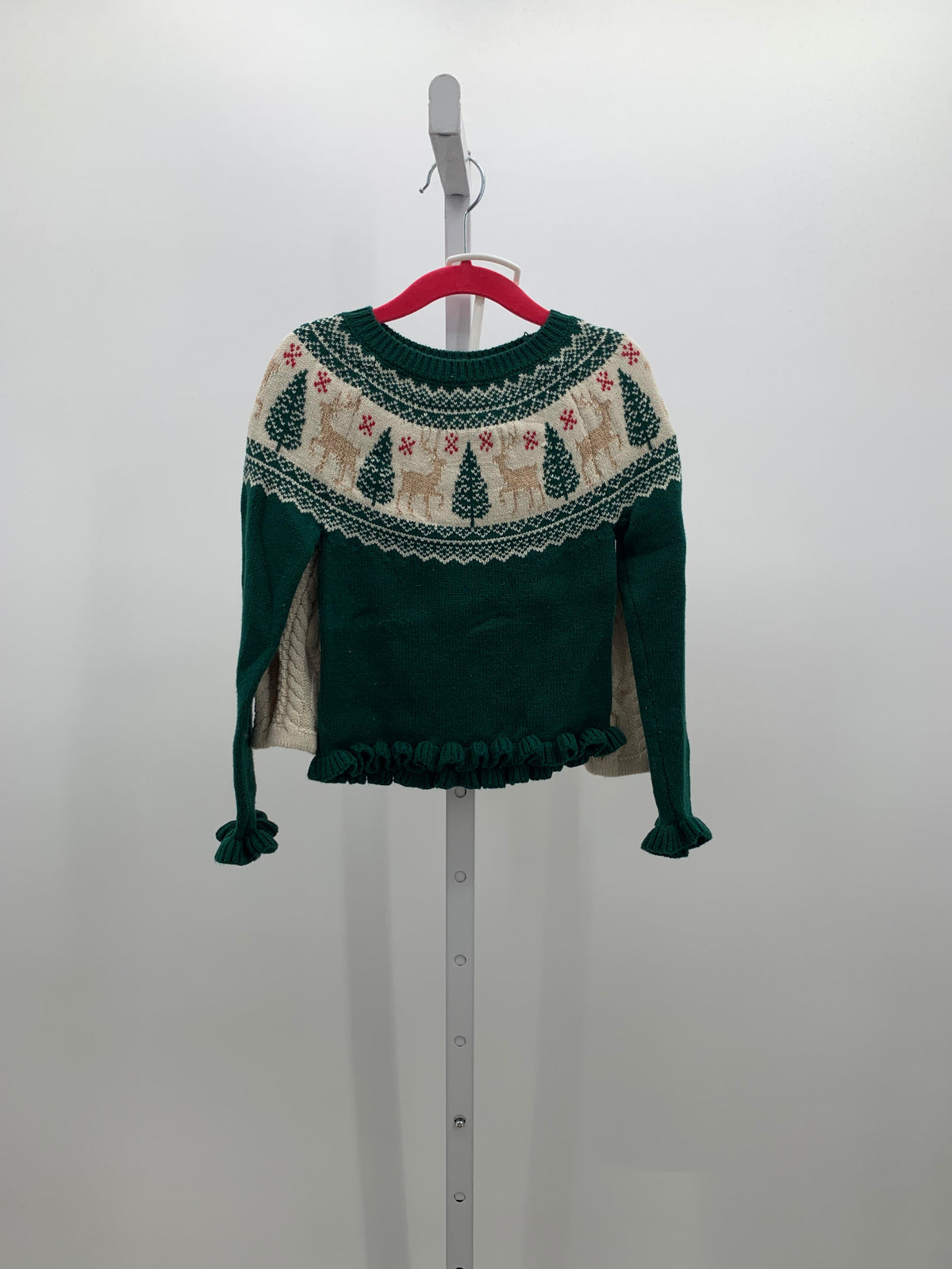 REINDEER TREES SWEATER AND SKIRT