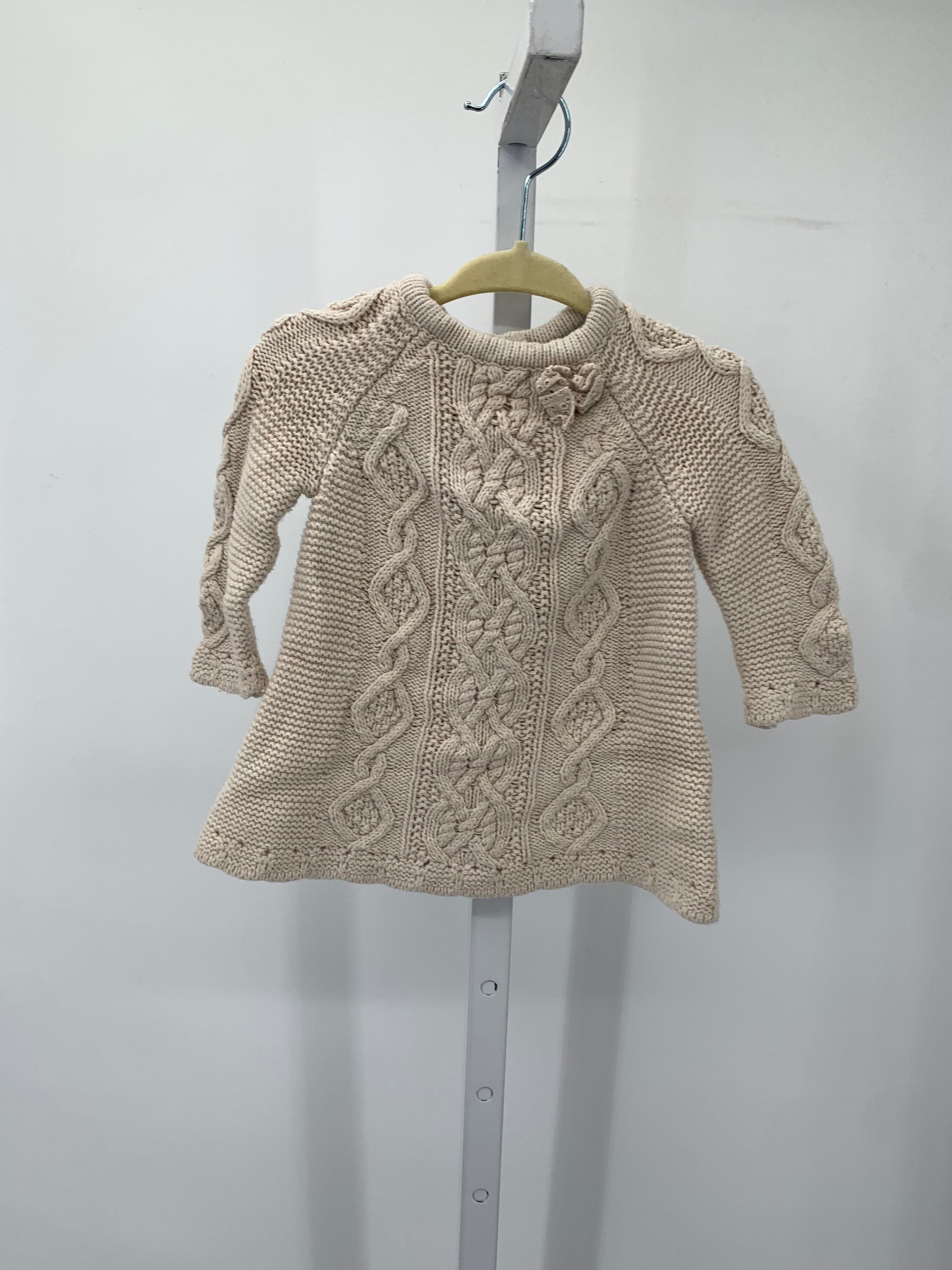 Size 3-6 Months Girls Long Sleeve Dress