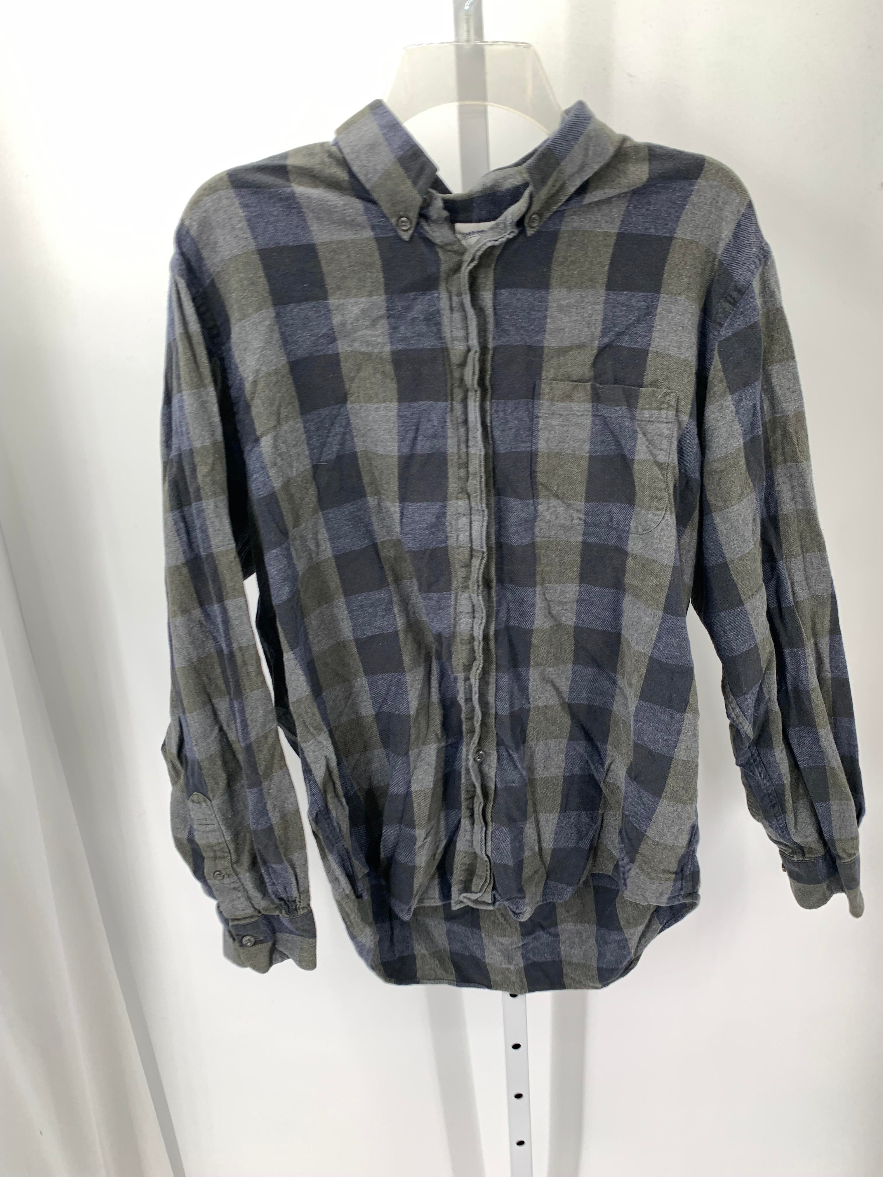 GREEN GREY PLAID