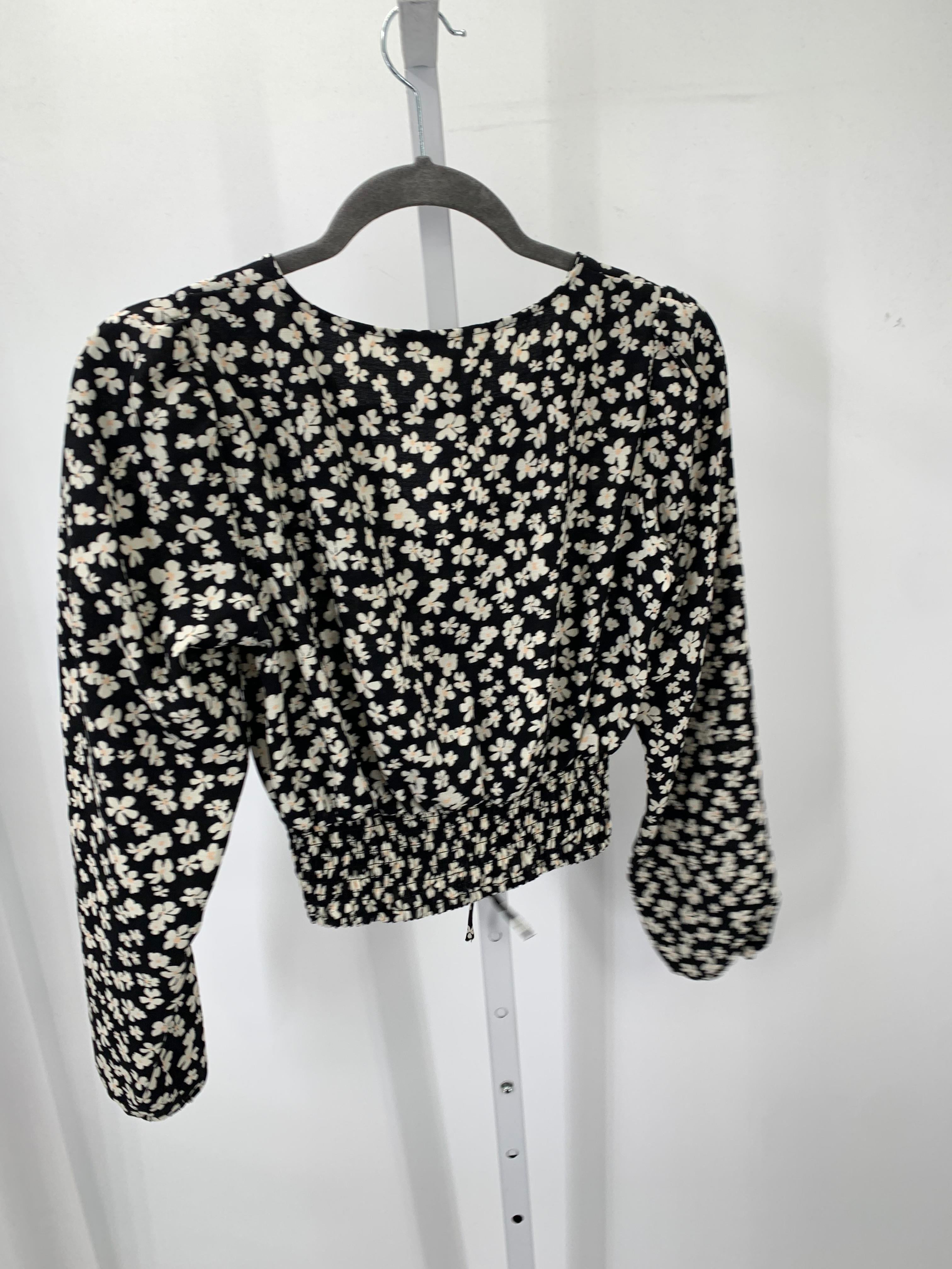 H&M Size X Small Misses Long Sleeve Shirt