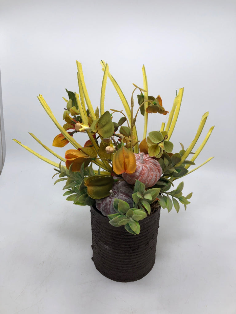 RUSTIC FALL FLORALS IN CAN.