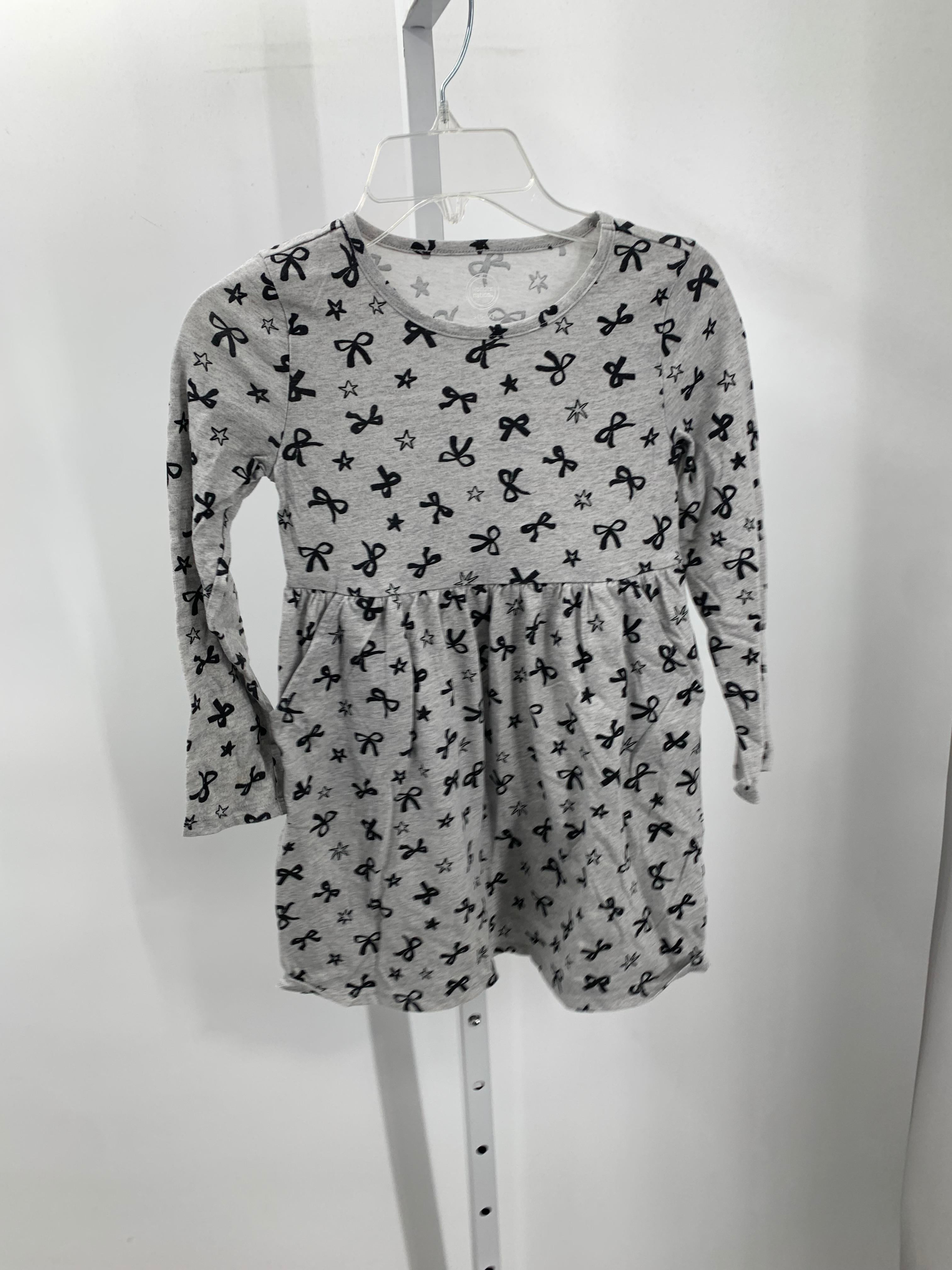 Wonder Nation Size 6/6X Girls Long Sleeve Dress