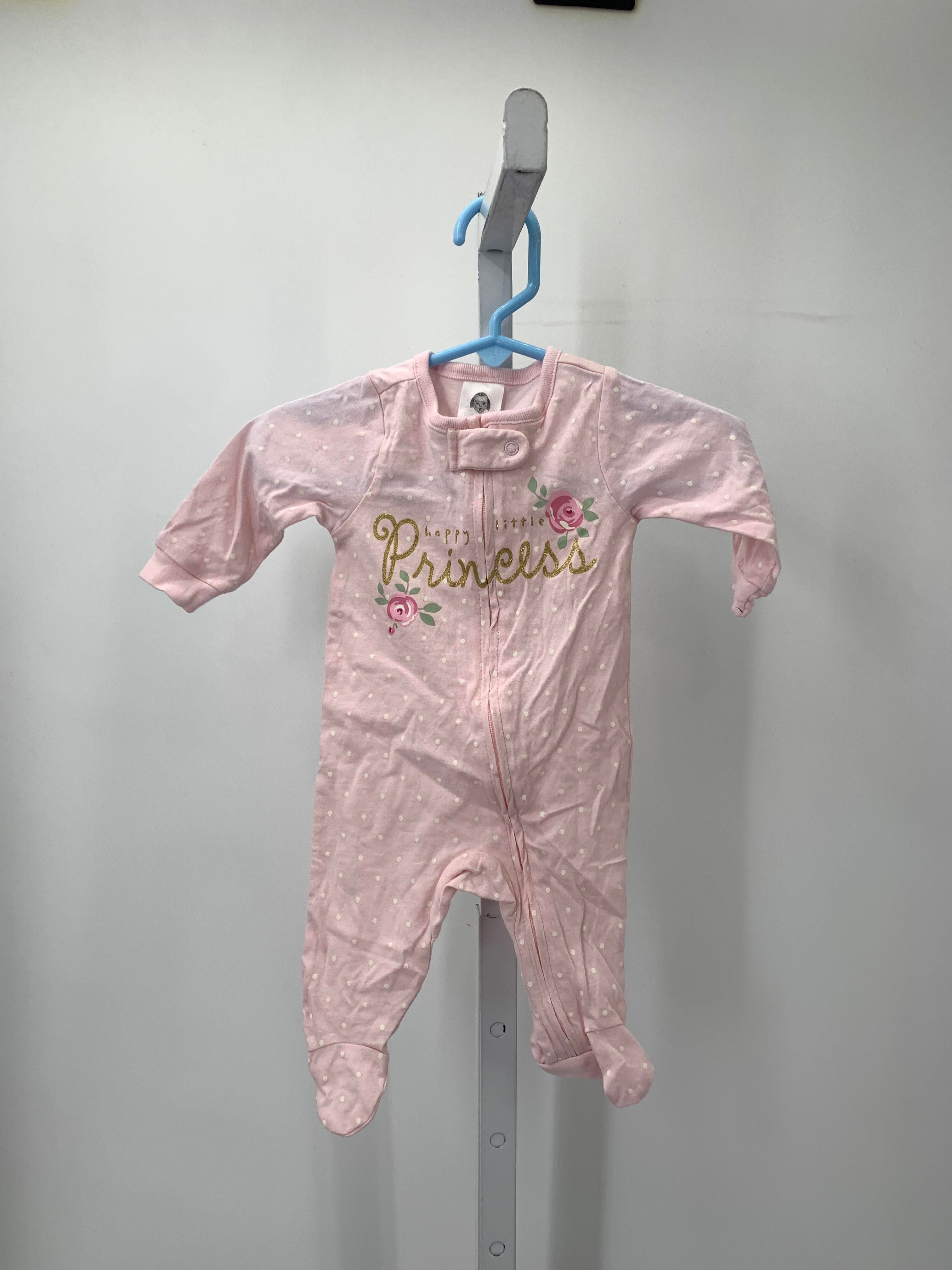 Gerber Size Newborn Girls Long Slv. Romper