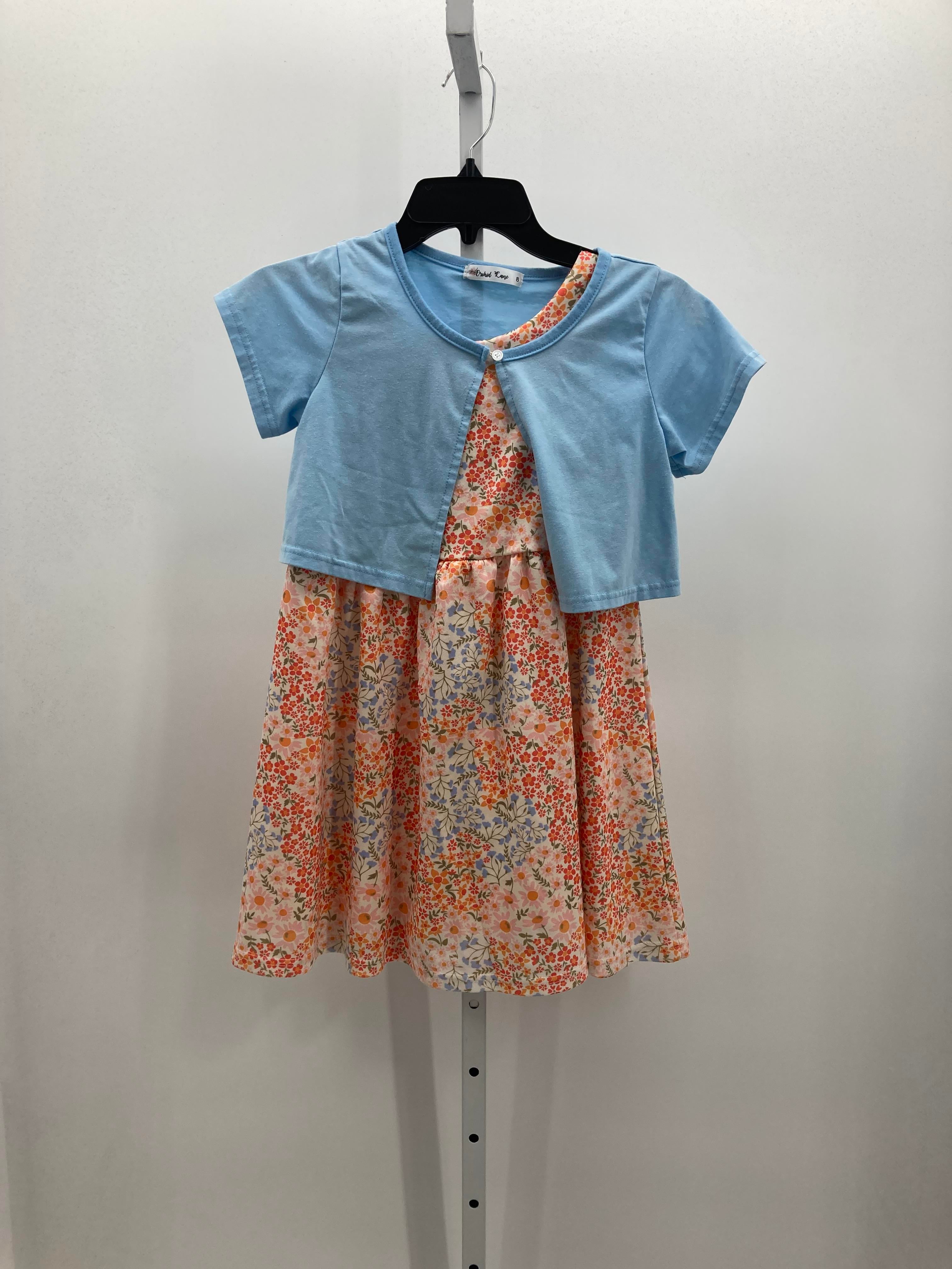 Size 8 Girls Short Sleeve Dress