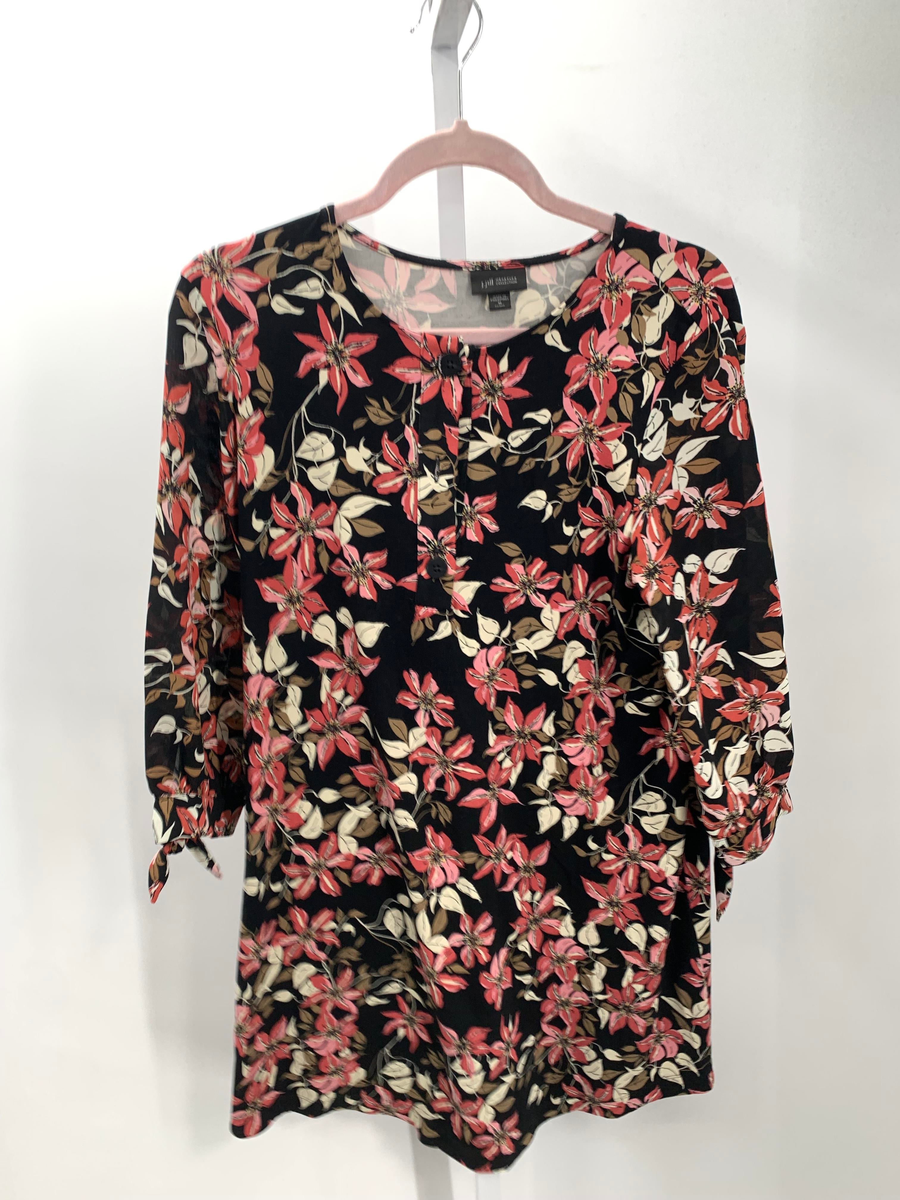 J-Jill Size Medium Petite Petite Long Sleeve Dress