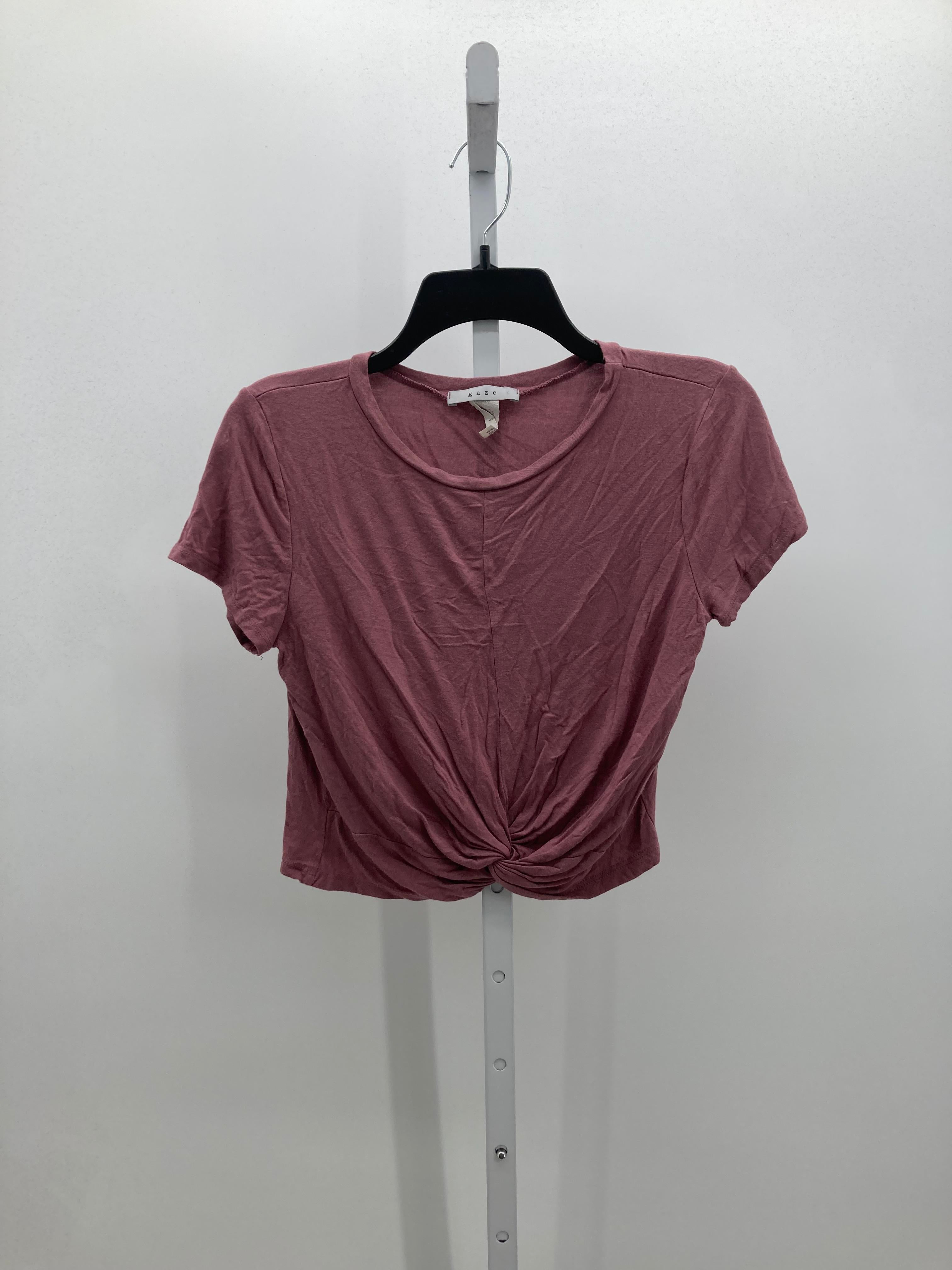 Gaze Size Large Juniors Short Sleeve Shirt